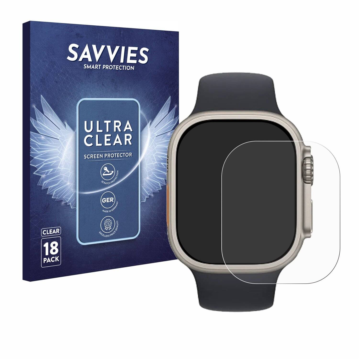 18x Savvies Displayschutz-Folie für Phanphan GS8 Ultra