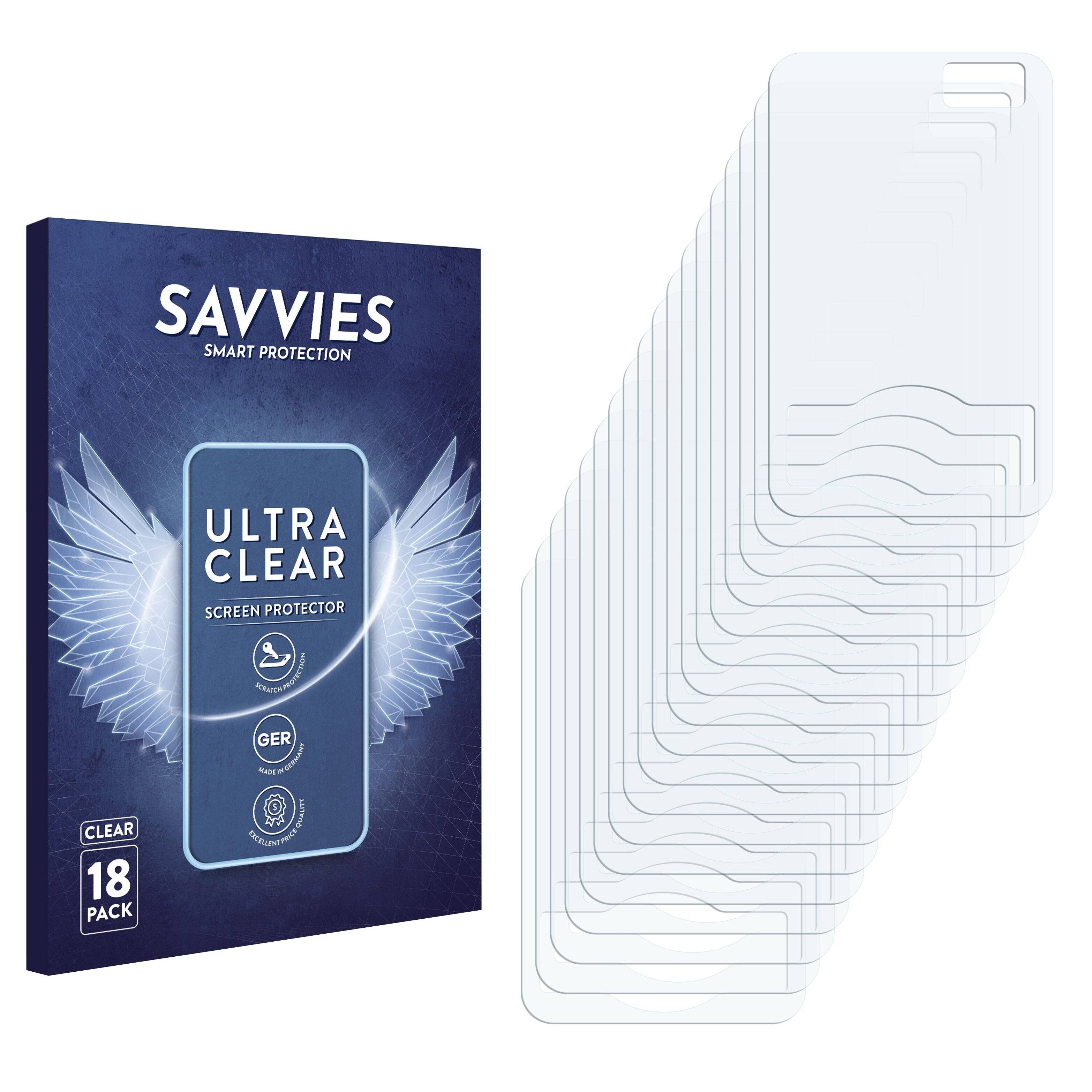 18x Savvies Displayschutz-Folie für Oelmann