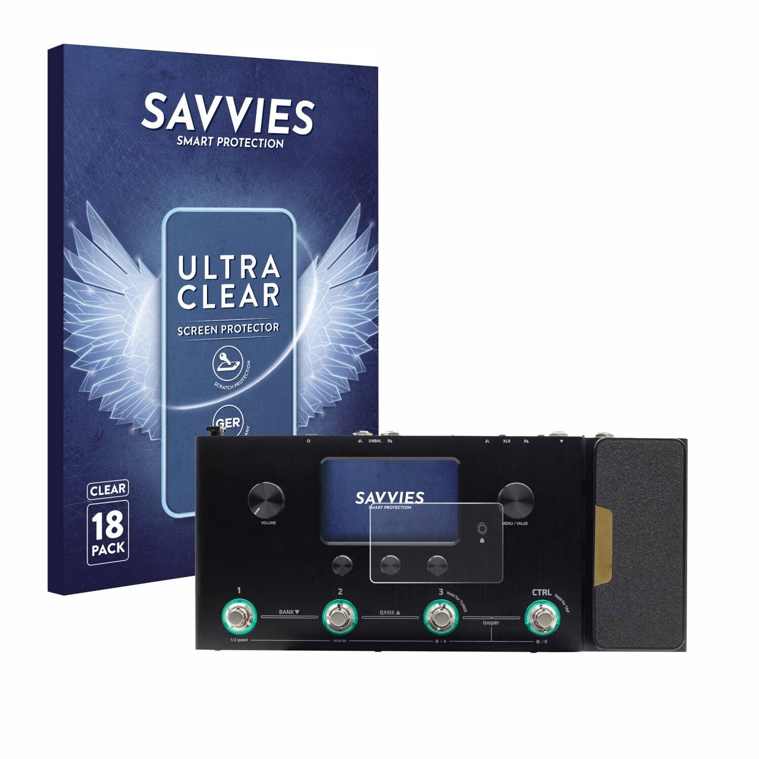 18x Savvies Displayschutz-Folie für Hotone