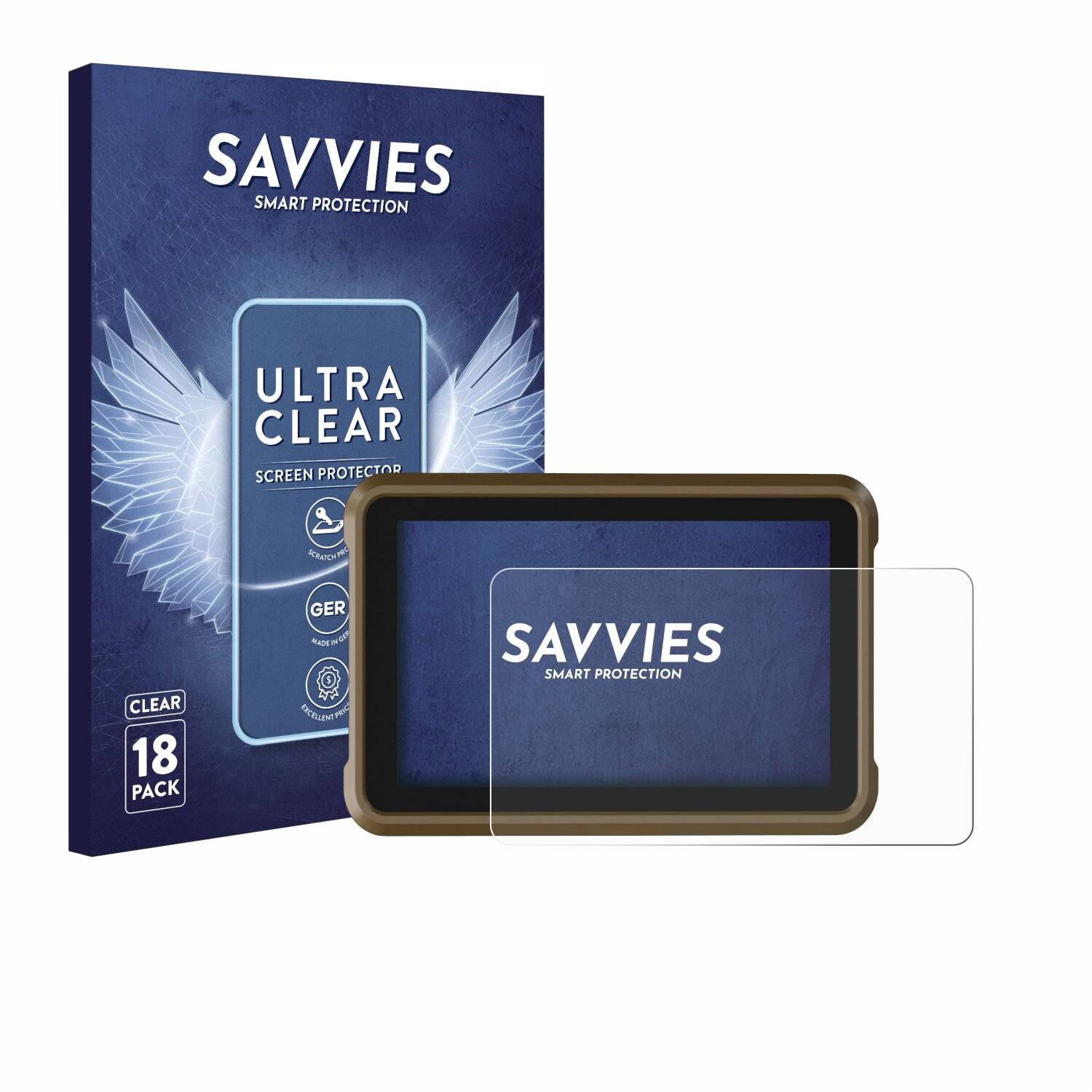 18x Savvies Displayschutz-Folie für Atomos
