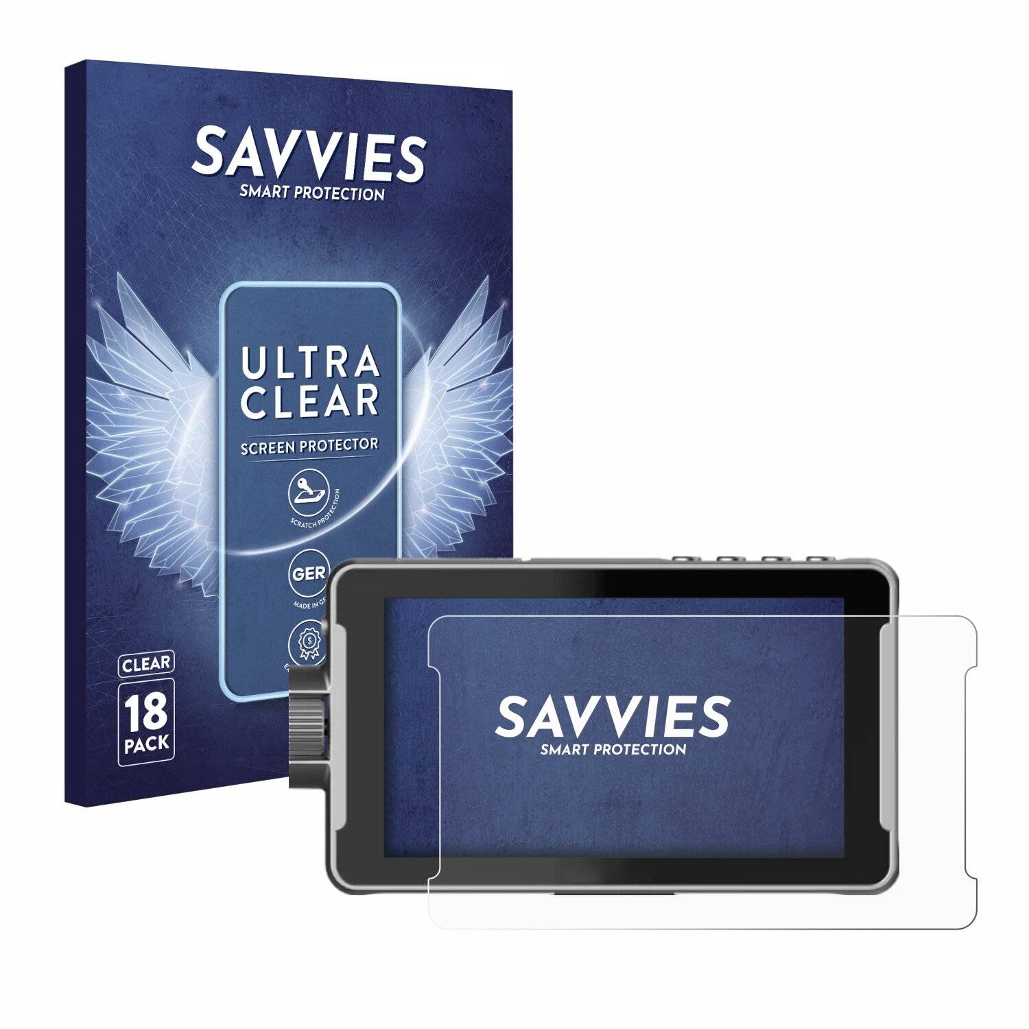 18x Savvies Displayschutz-Folie für Viltrox DC-550