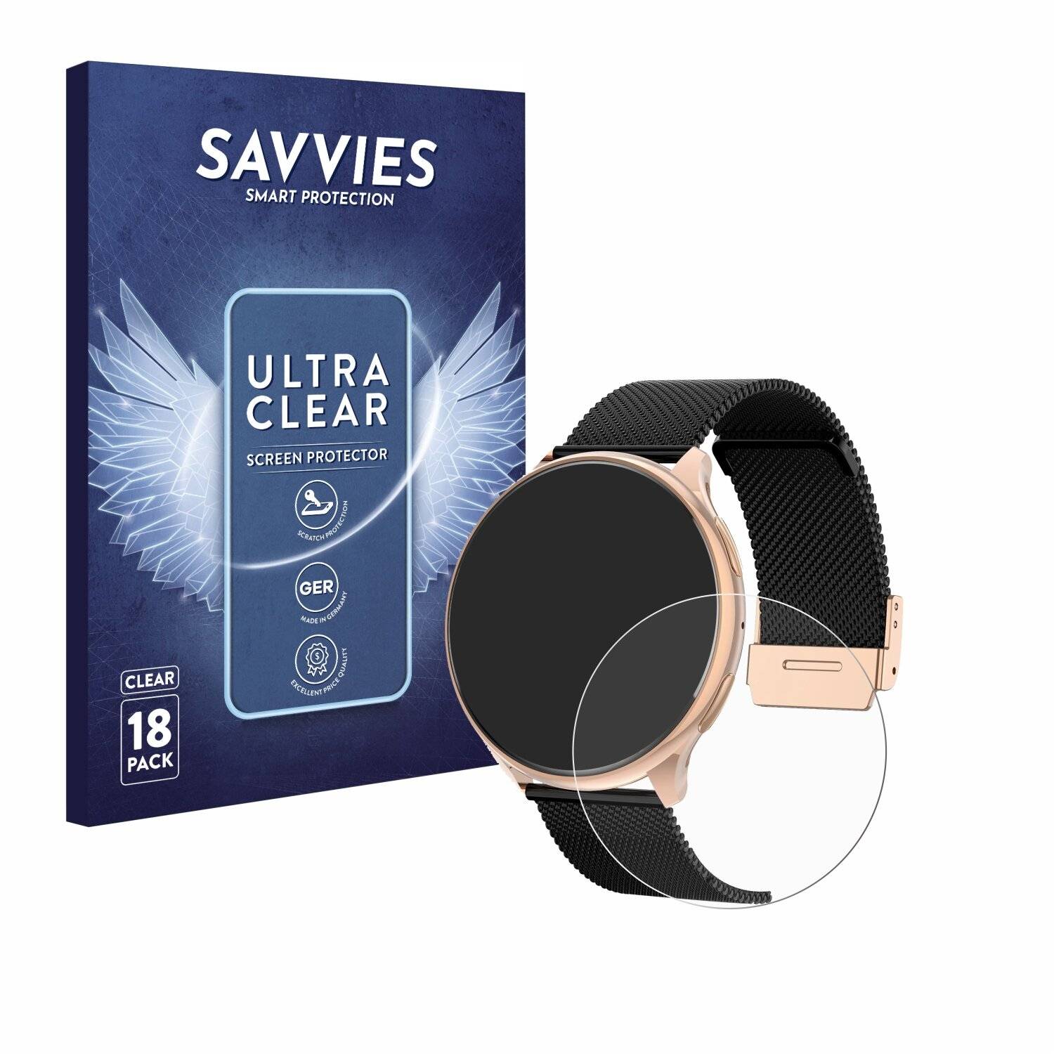 18x Savvies Displayschutz-Folie für Loekneue E0070