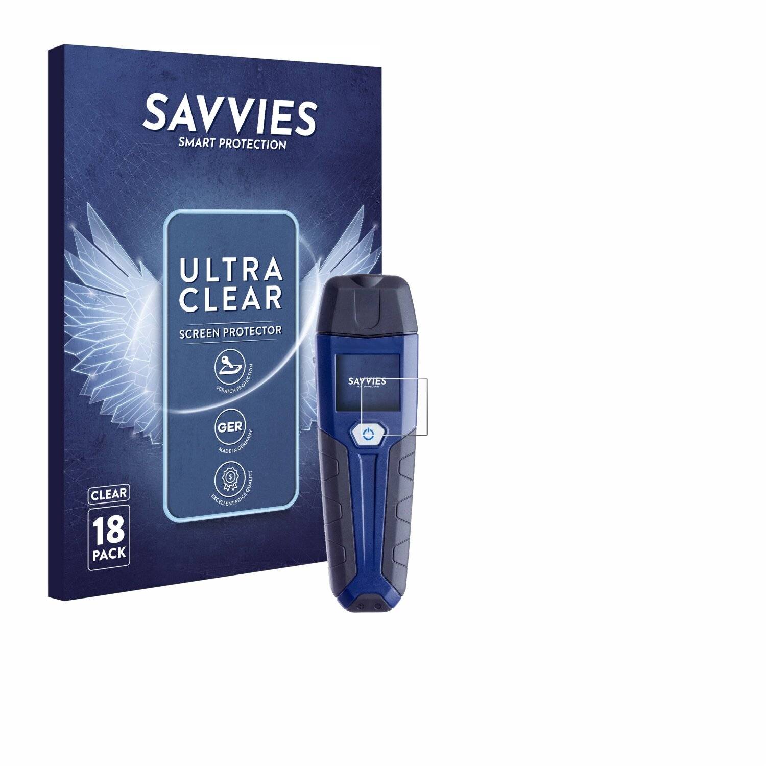 18x Savvies Displayschutz-Folie für Wöhler SC