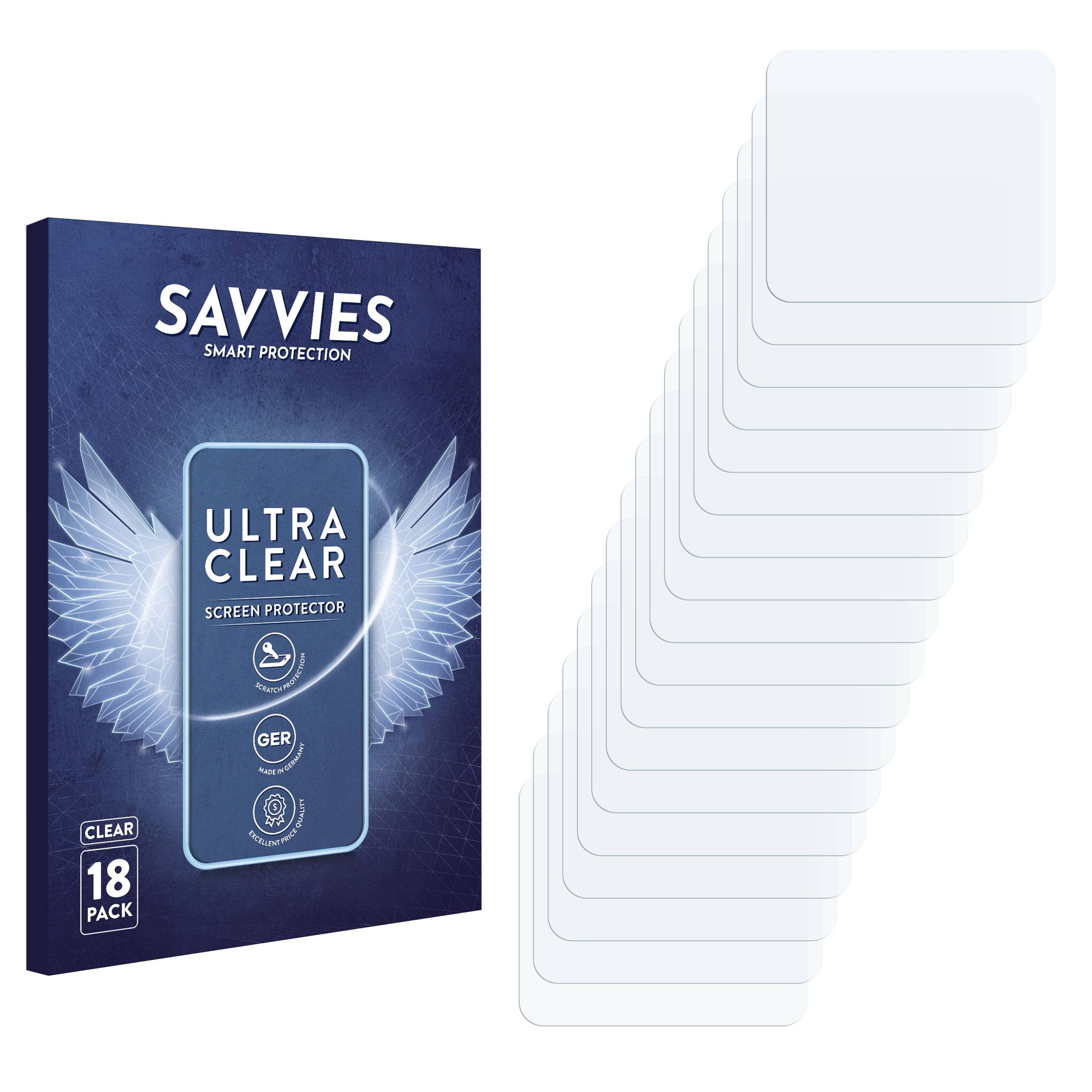 18x Savvies Displayschutz-Folie für unu Scooter Pro /