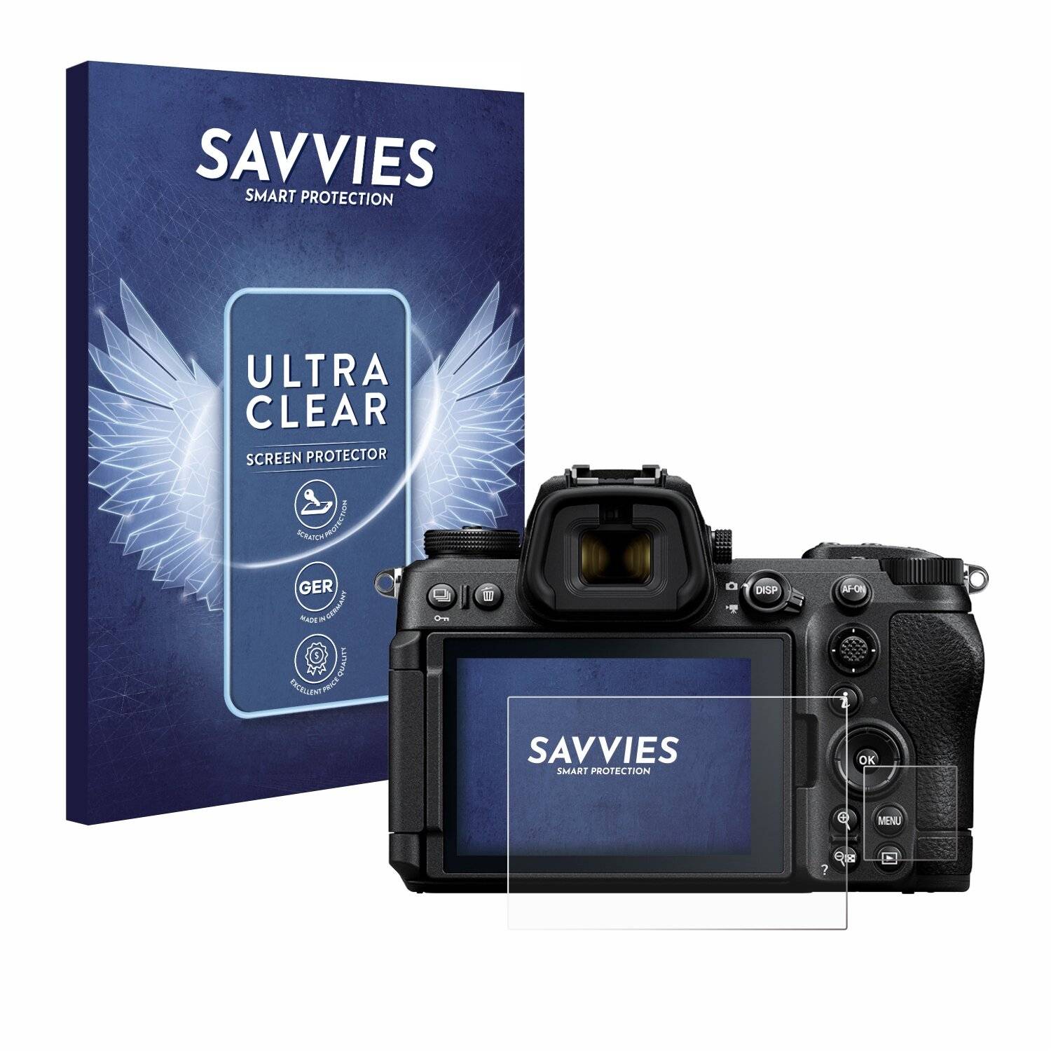 18x Savvies Displayschutz-Folie für Nikon Z6