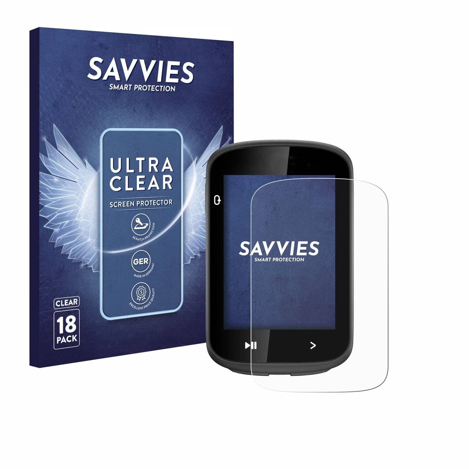 18x Savvies Displayschutz-Folie für CooSpo