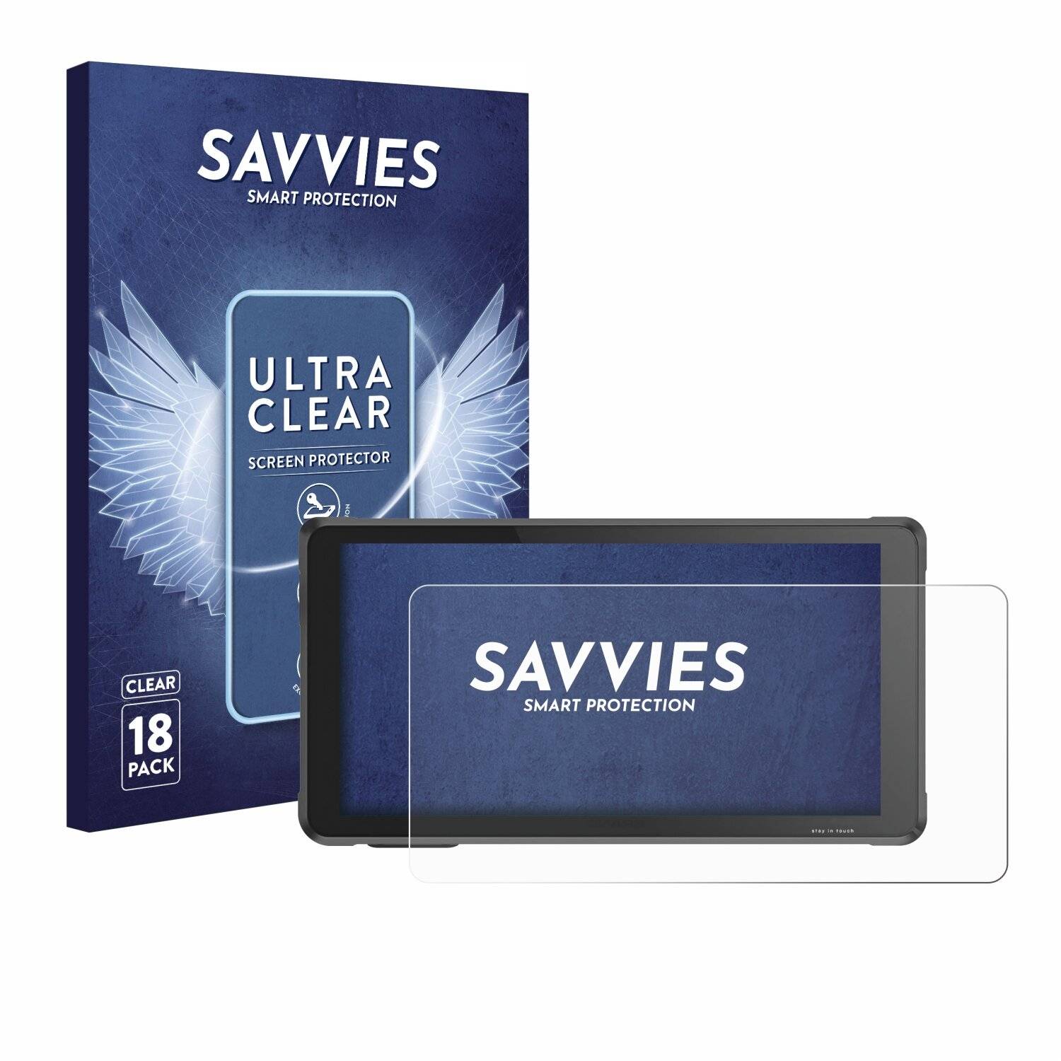 18x Savvies Displayschutz-Folie für Interphone