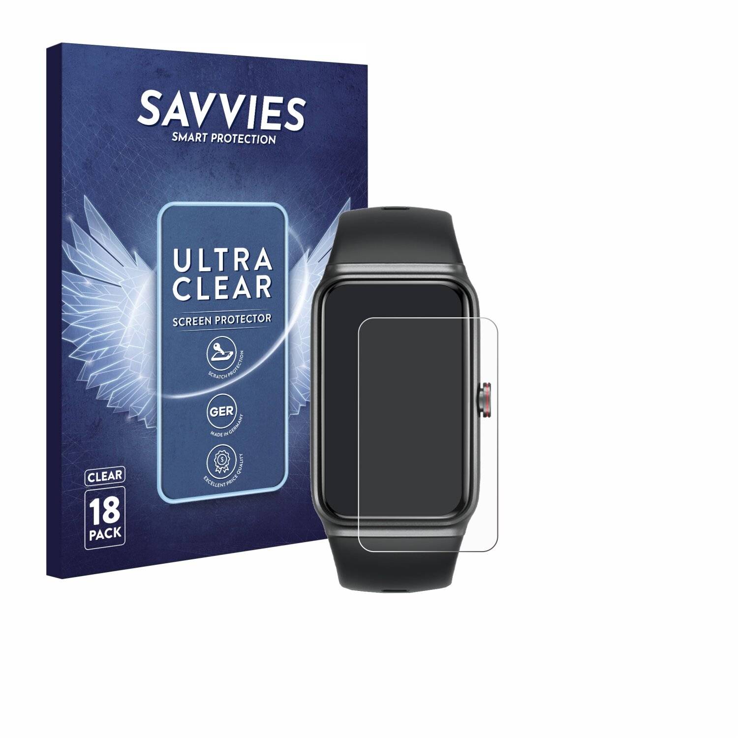 18x Savvies Displayschutz-Folie für Honor Choice