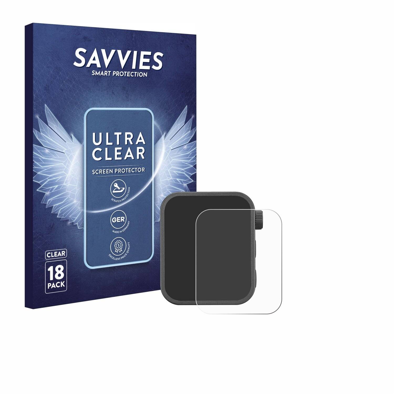 18x Savvies Displayschutz-Folie für Godox