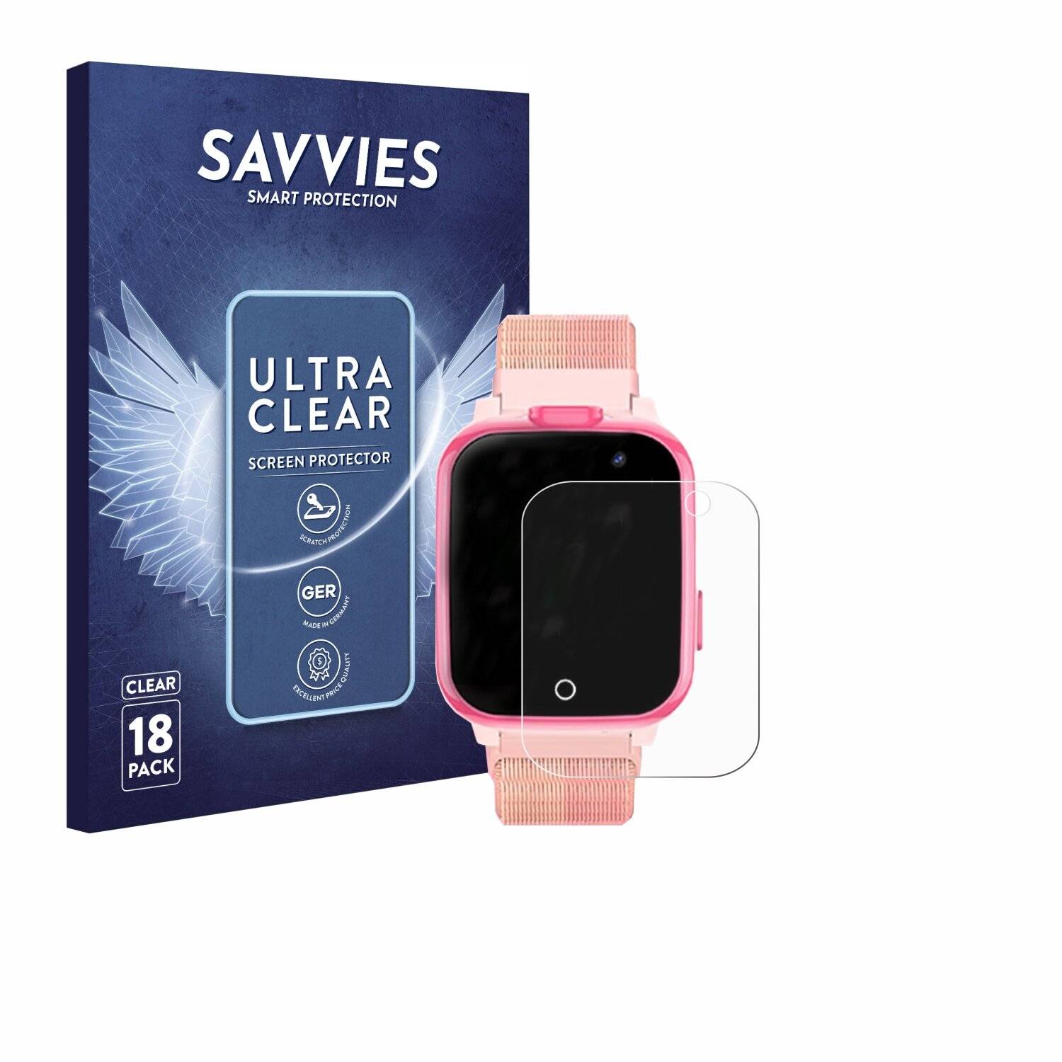 18x Savvies Displayschutz-Folie für Piulaxiu T5