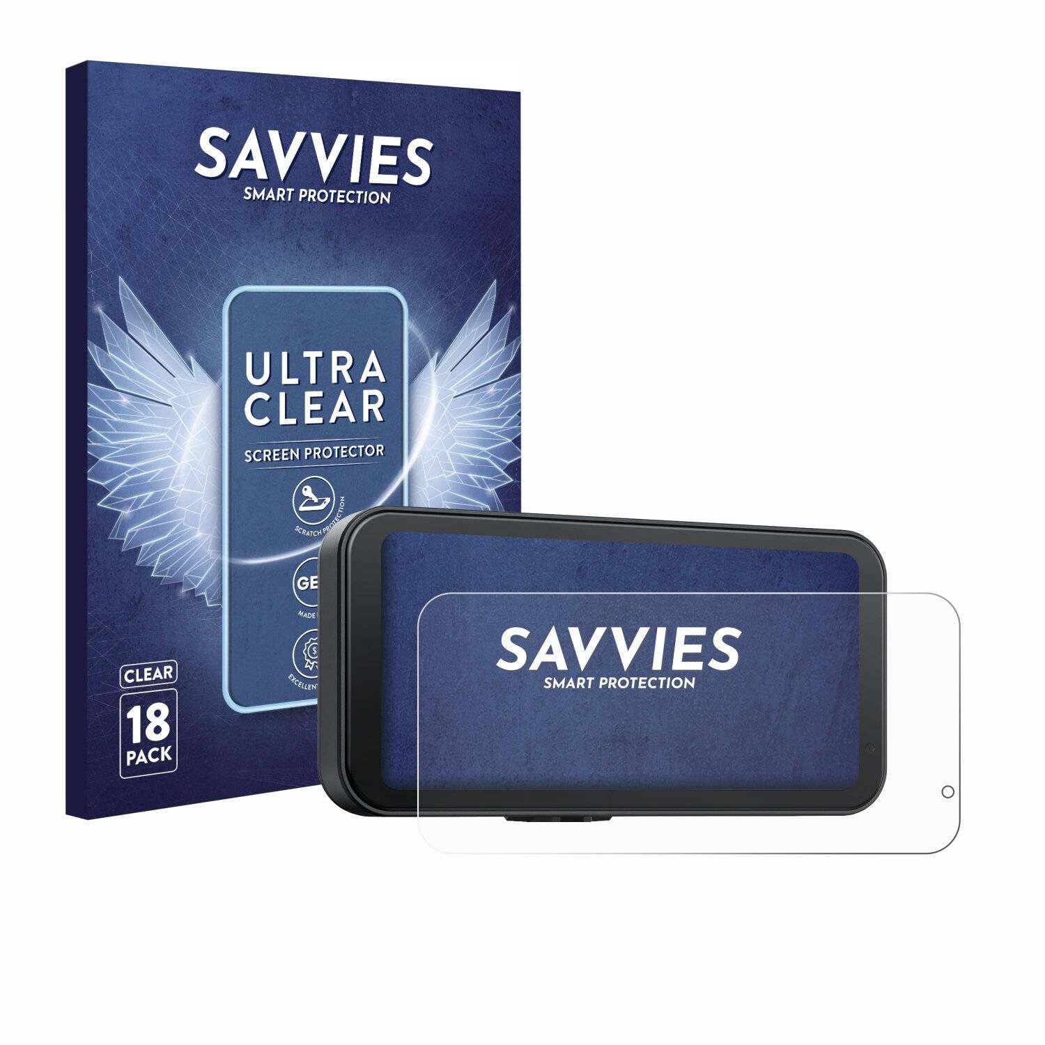 18x Savvies Displayschutz-Folie für Volam JM5AMVL