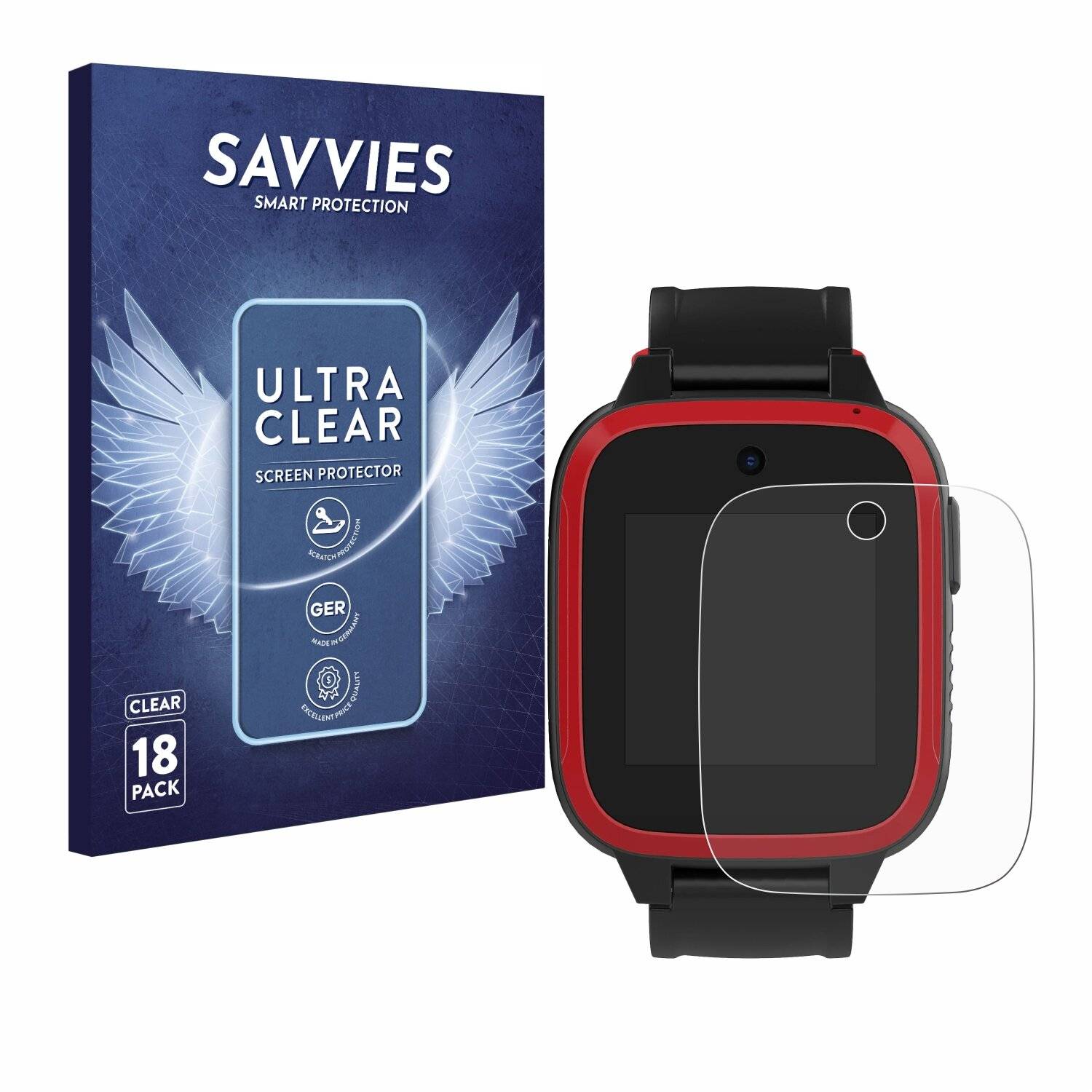 18x Savvies Displayschutz-Folie für Xplora Let's
