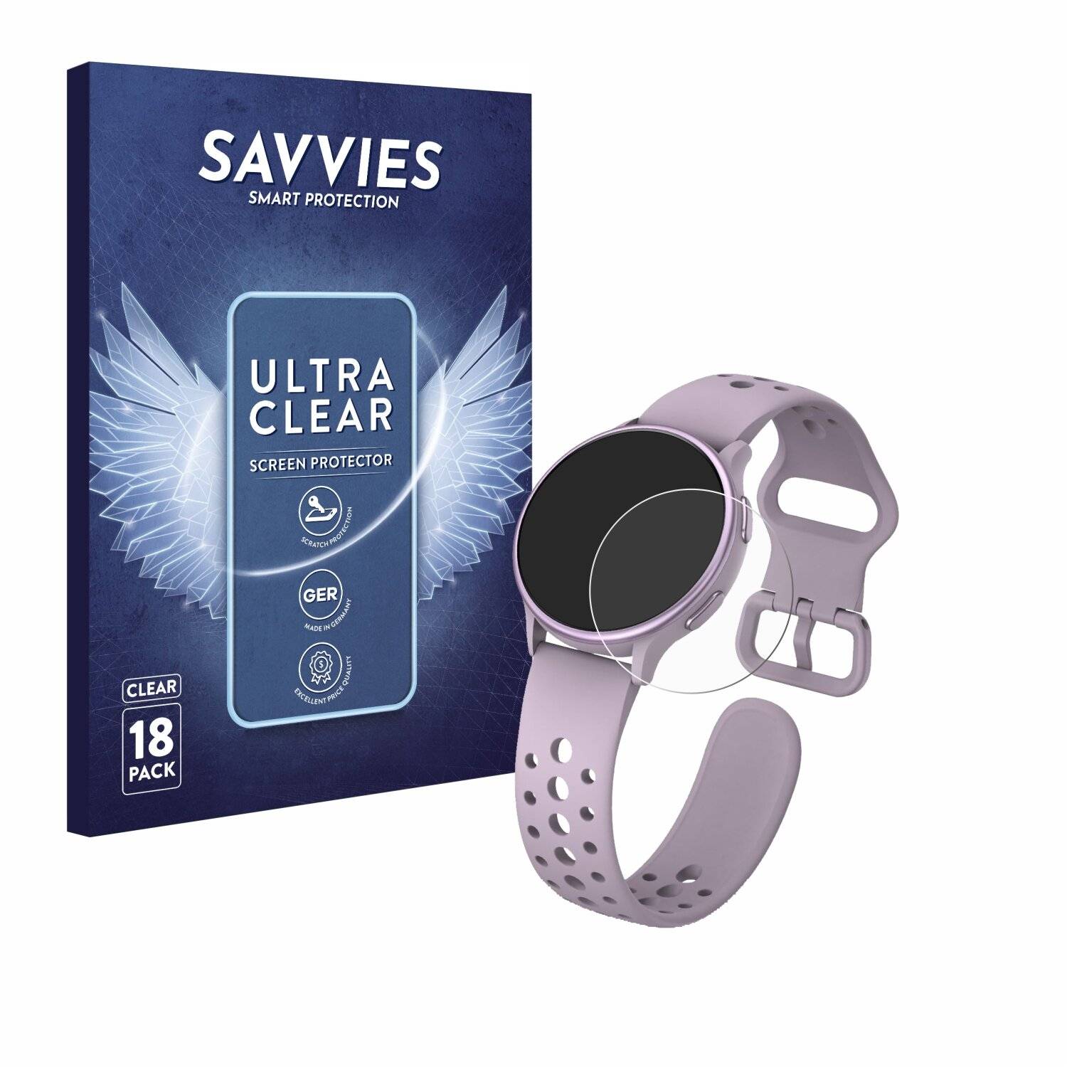 18x Savvies Displayschutz-Folie für Hasakei 53G