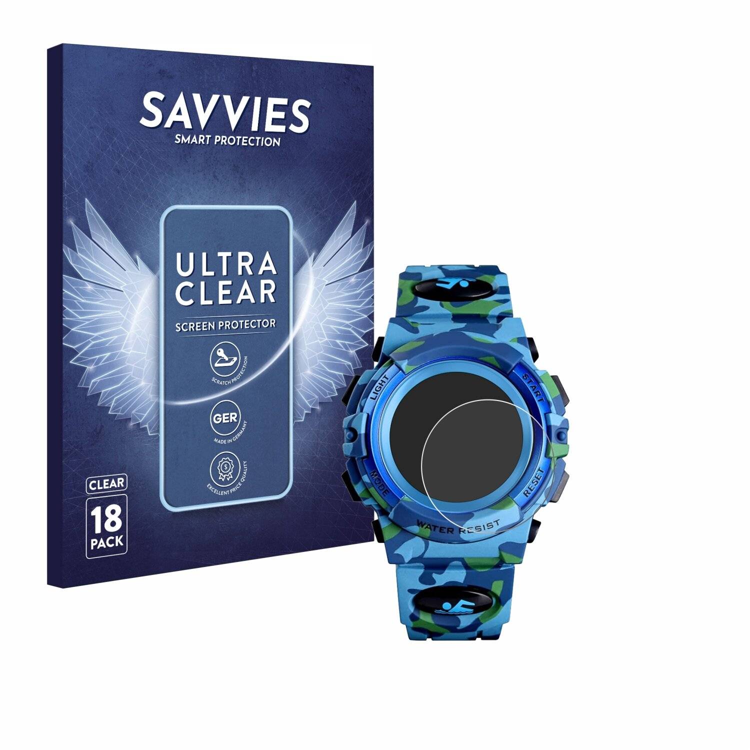 18x Savvies Displayschutz-Folie für UEOTO