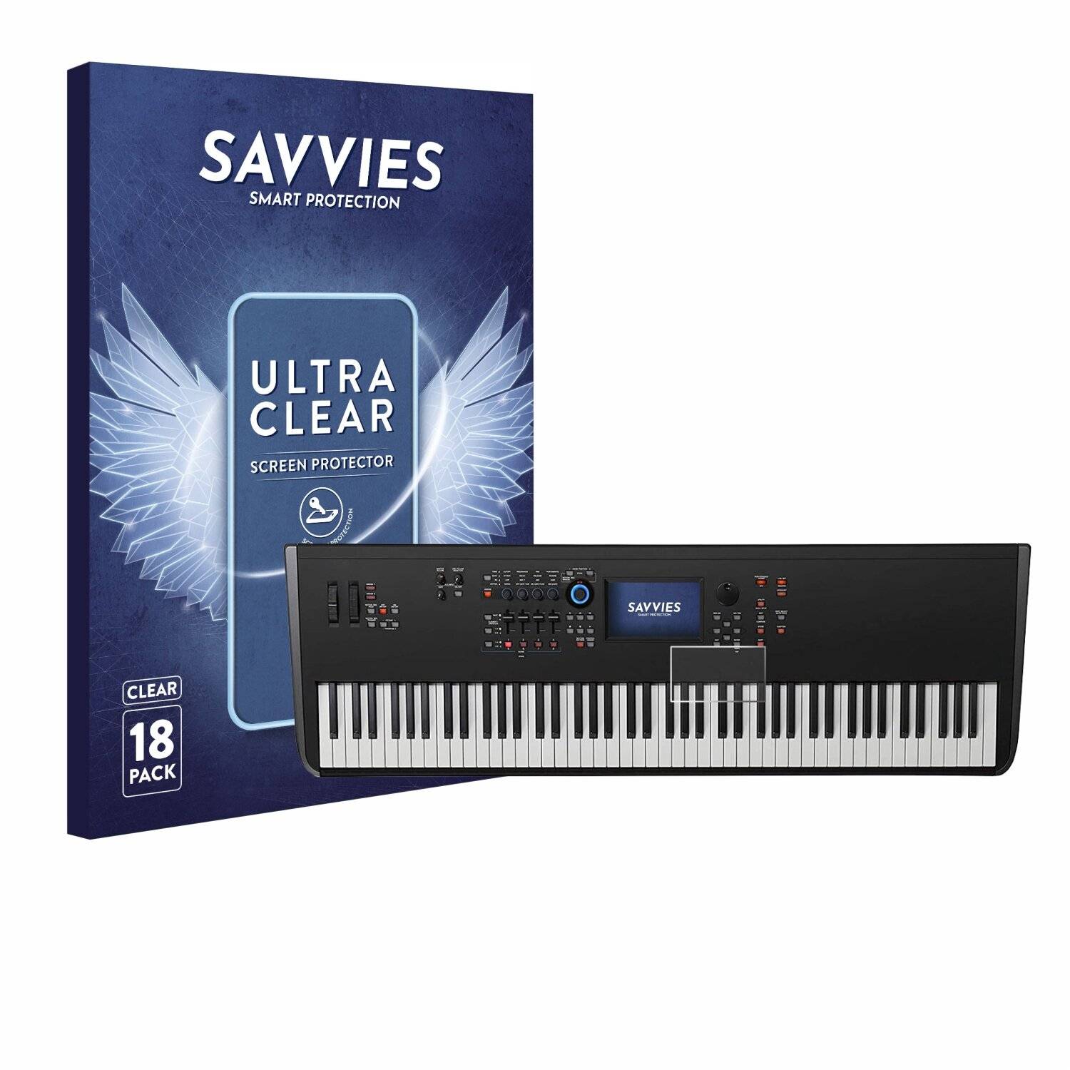 18x Savvies Displayschutz-Folie für Yamaha