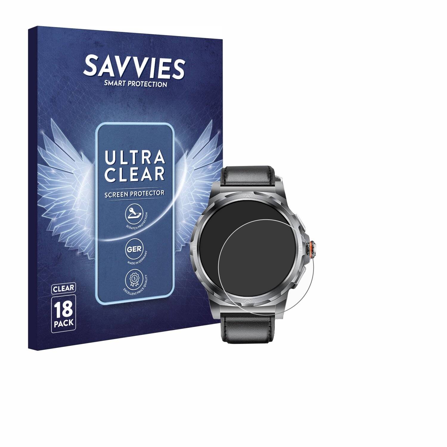 18x Savvies Displayschutz-Folie für LIGE R