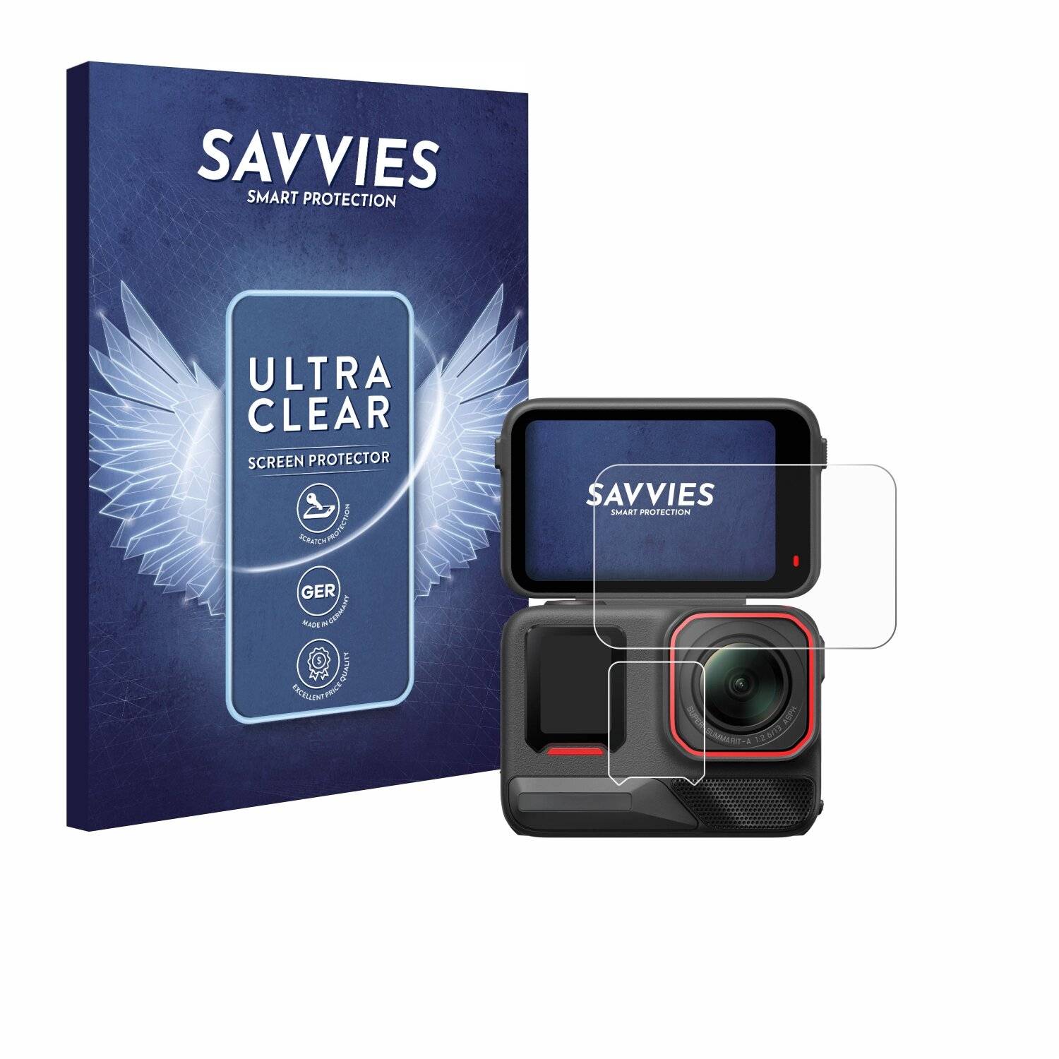 18x Savvies Displayschutz-Folie für Insta360 Ace Pro