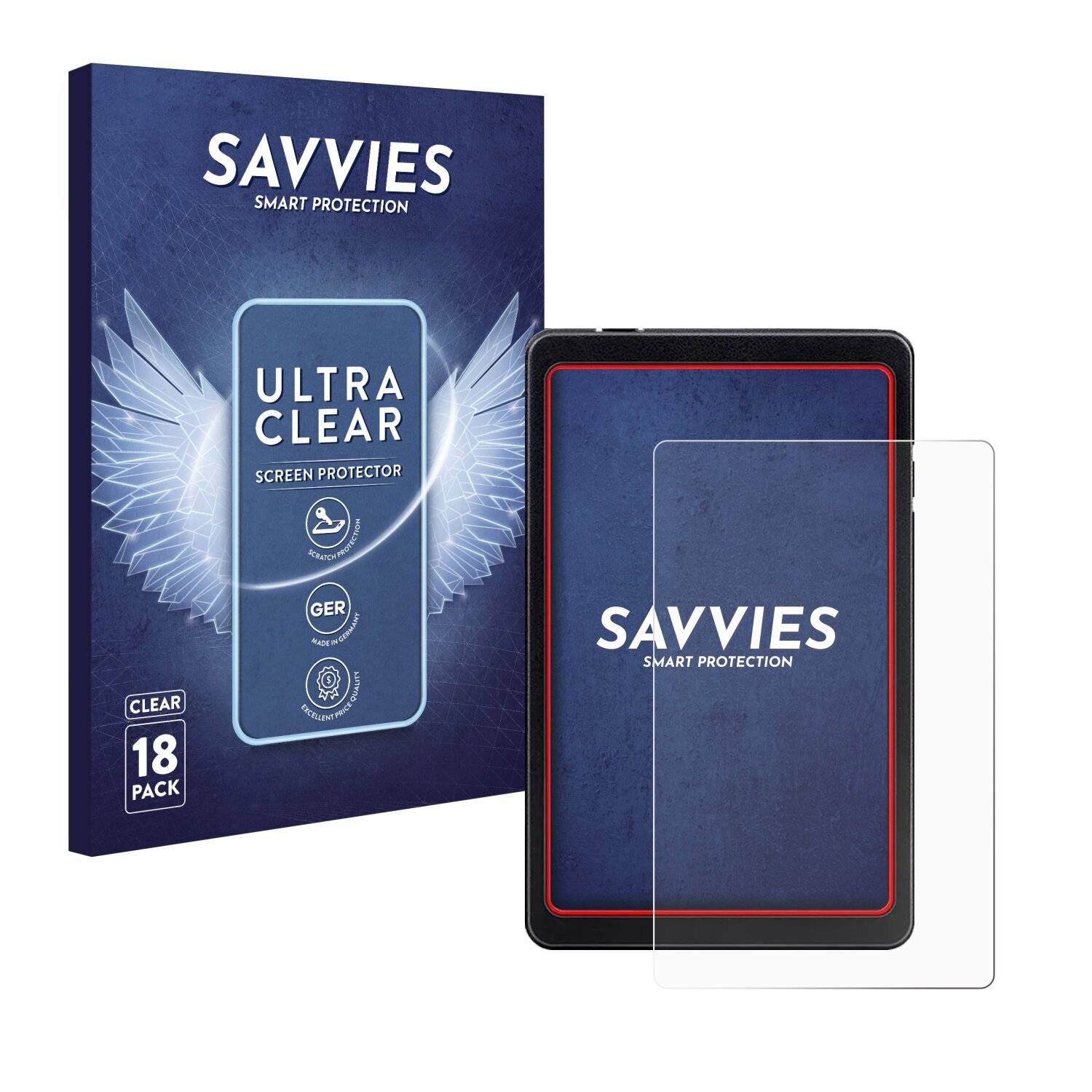 18x Savvies Displayschutz-Folie für Launch X431 Pro
