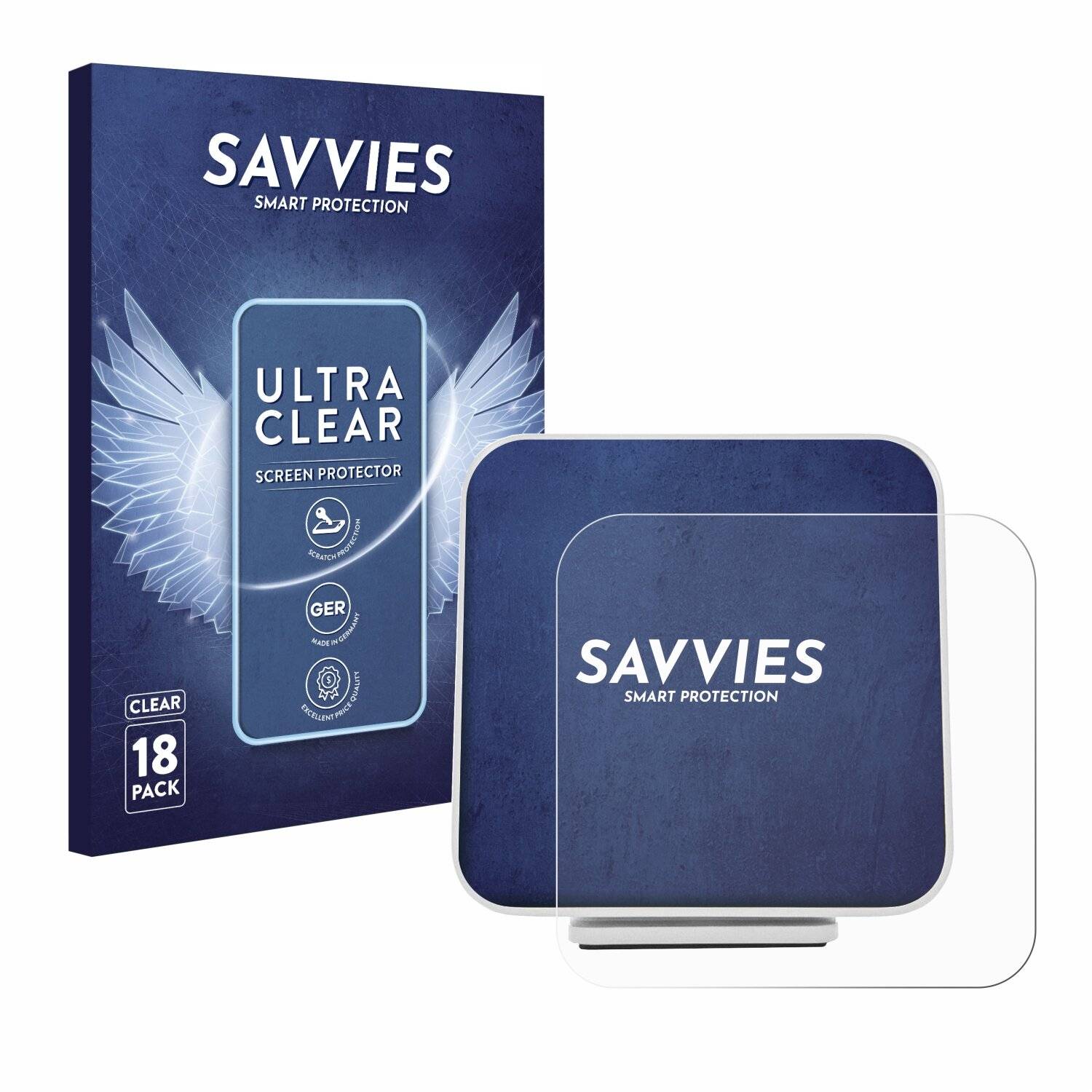 18x Savvies Displayschutz-Folie für Honeywell D6 Pro