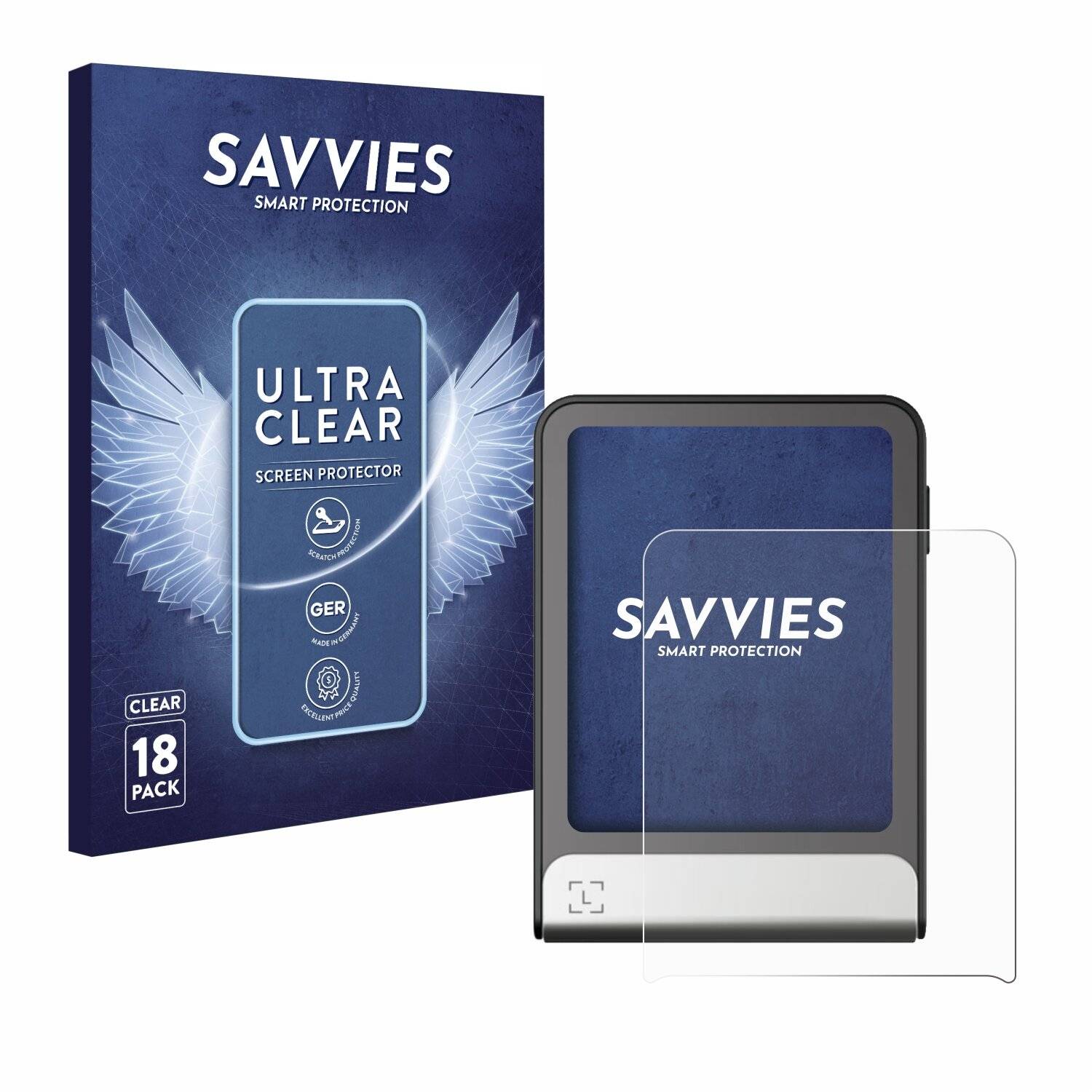 18x Savvies Displayschutz-Folie für Ledger