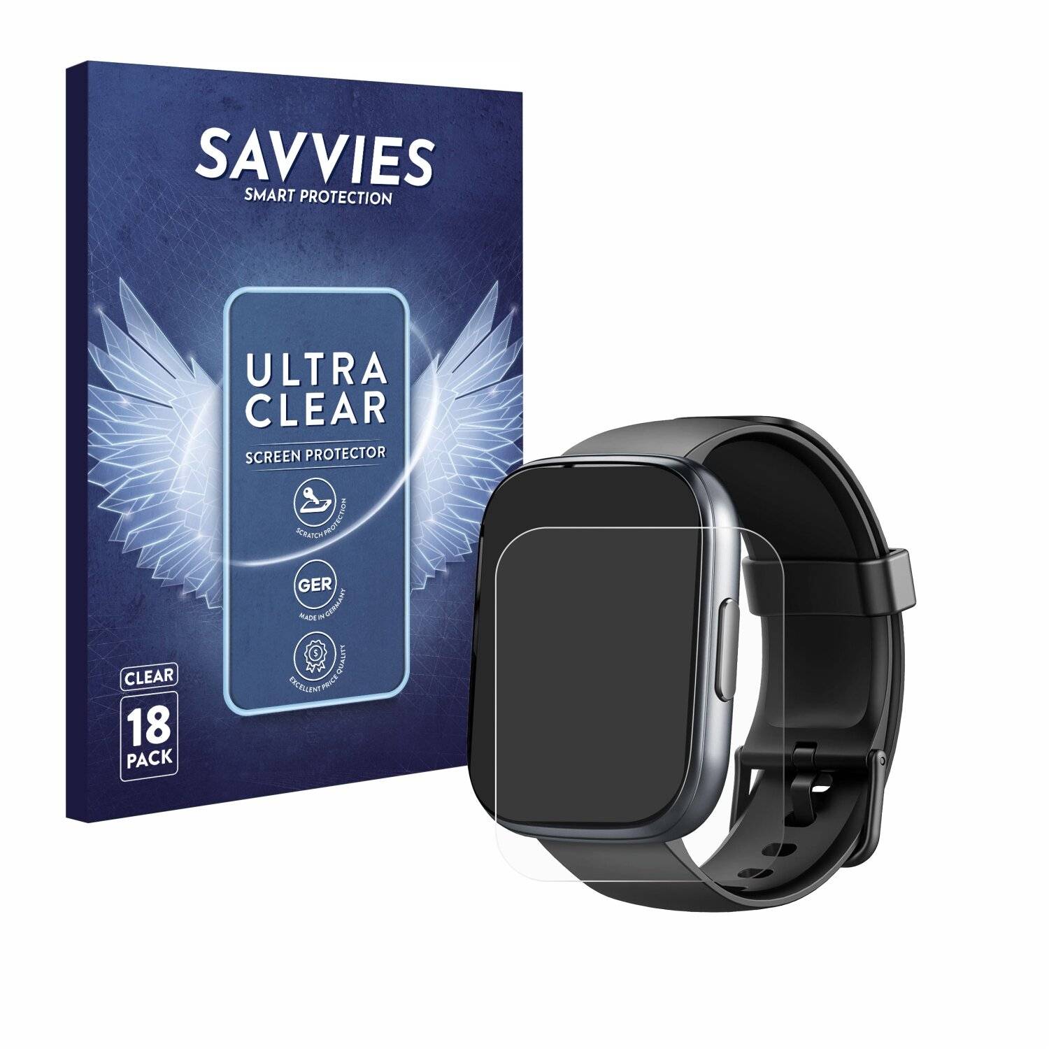 18x Savvies Displayschutz-Folie für Cillso T80