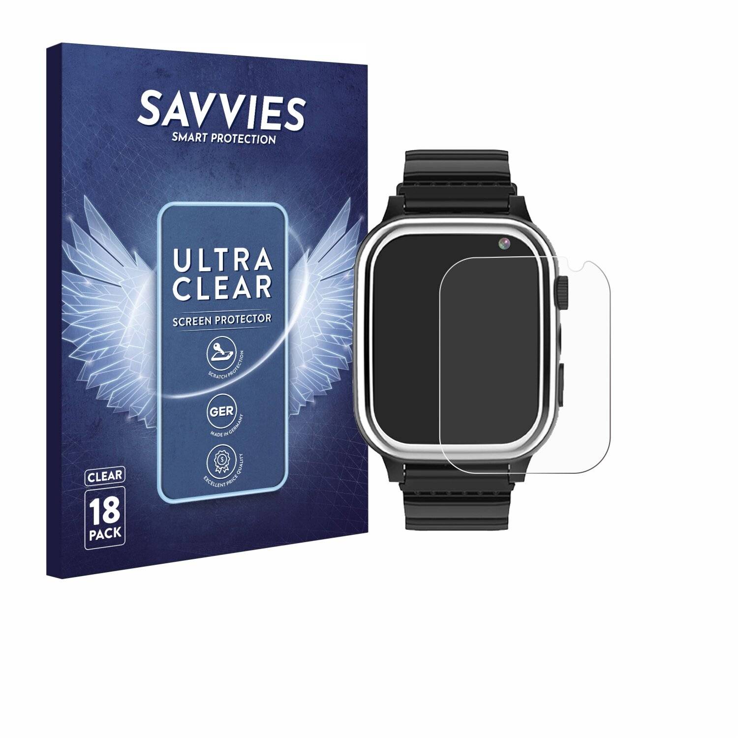 18x Savvies Displayschutz-Folie für Kesasohe