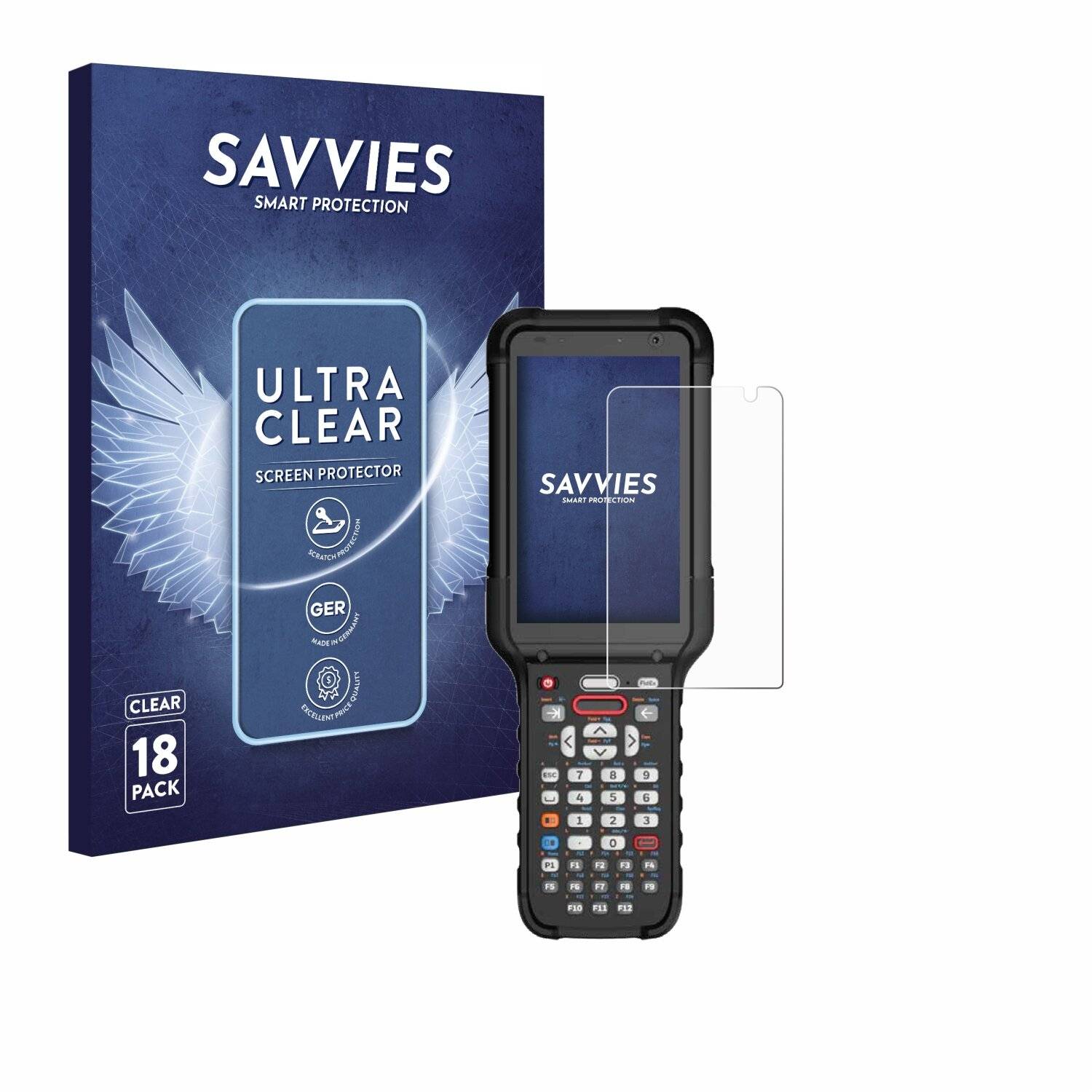 18x Savvies Displayschutz-Folie für Honeywell