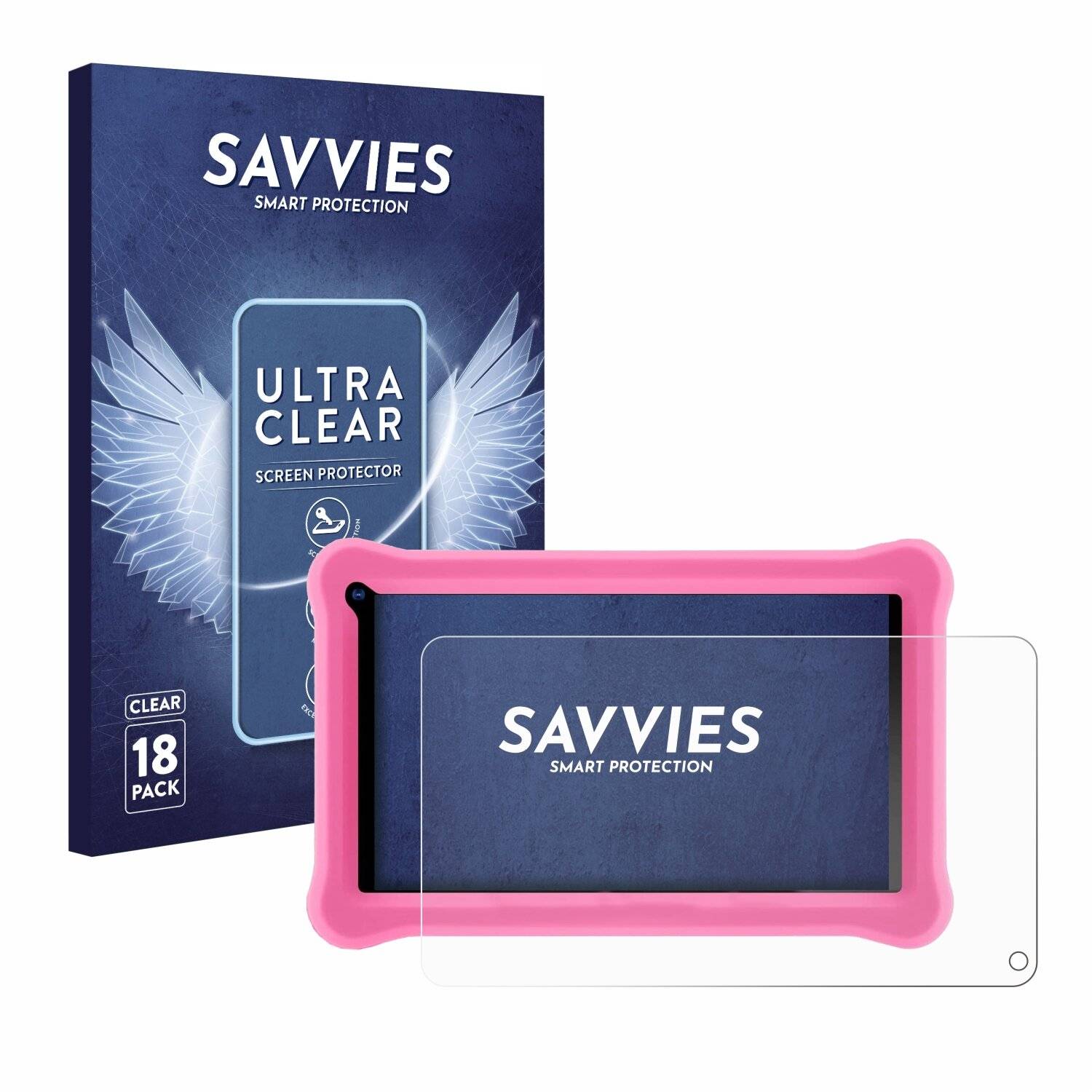 18x Savvies Displayschutz-Folie für Sumtab K708