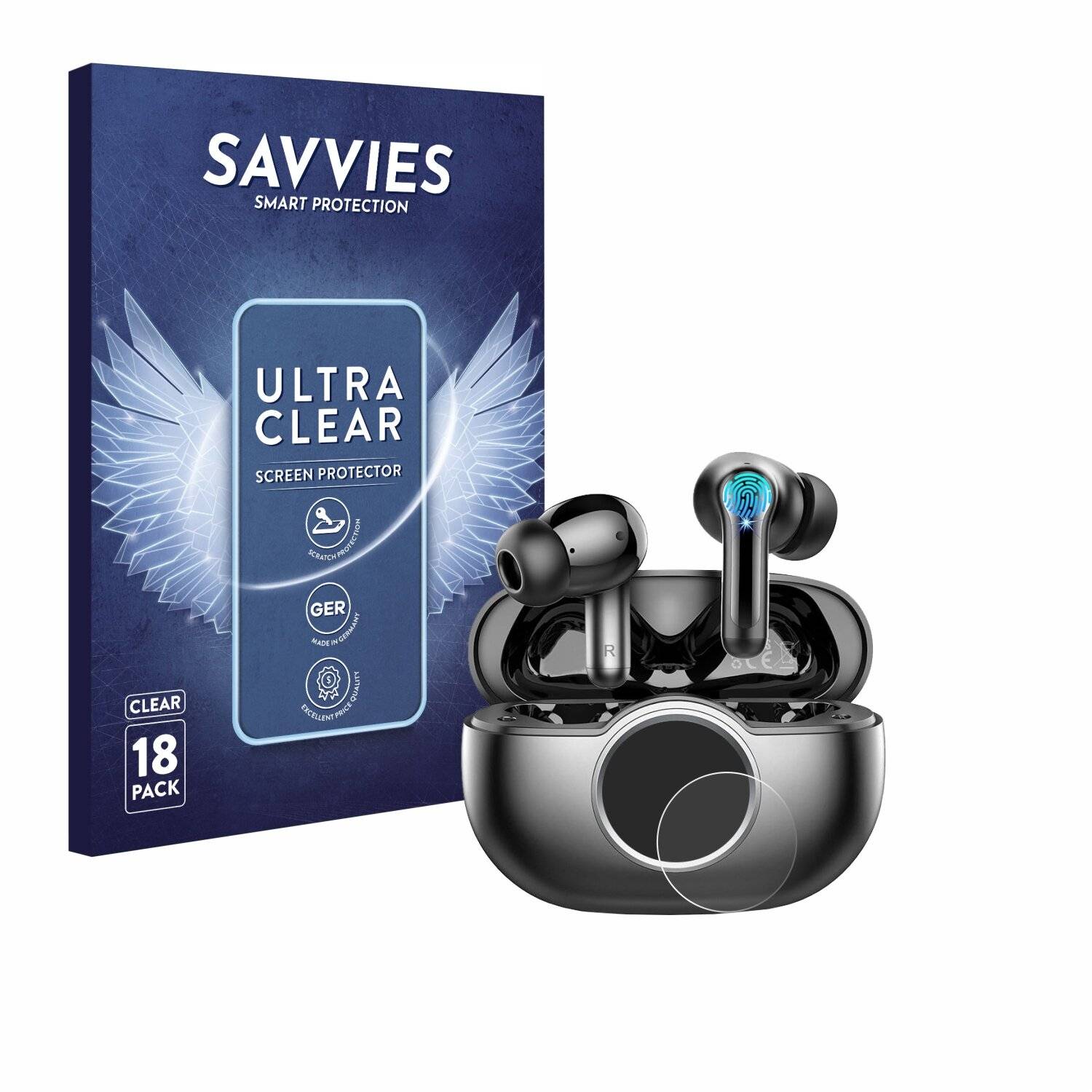 18x Savvies Displayschutz-Folie für Rinsmola G21