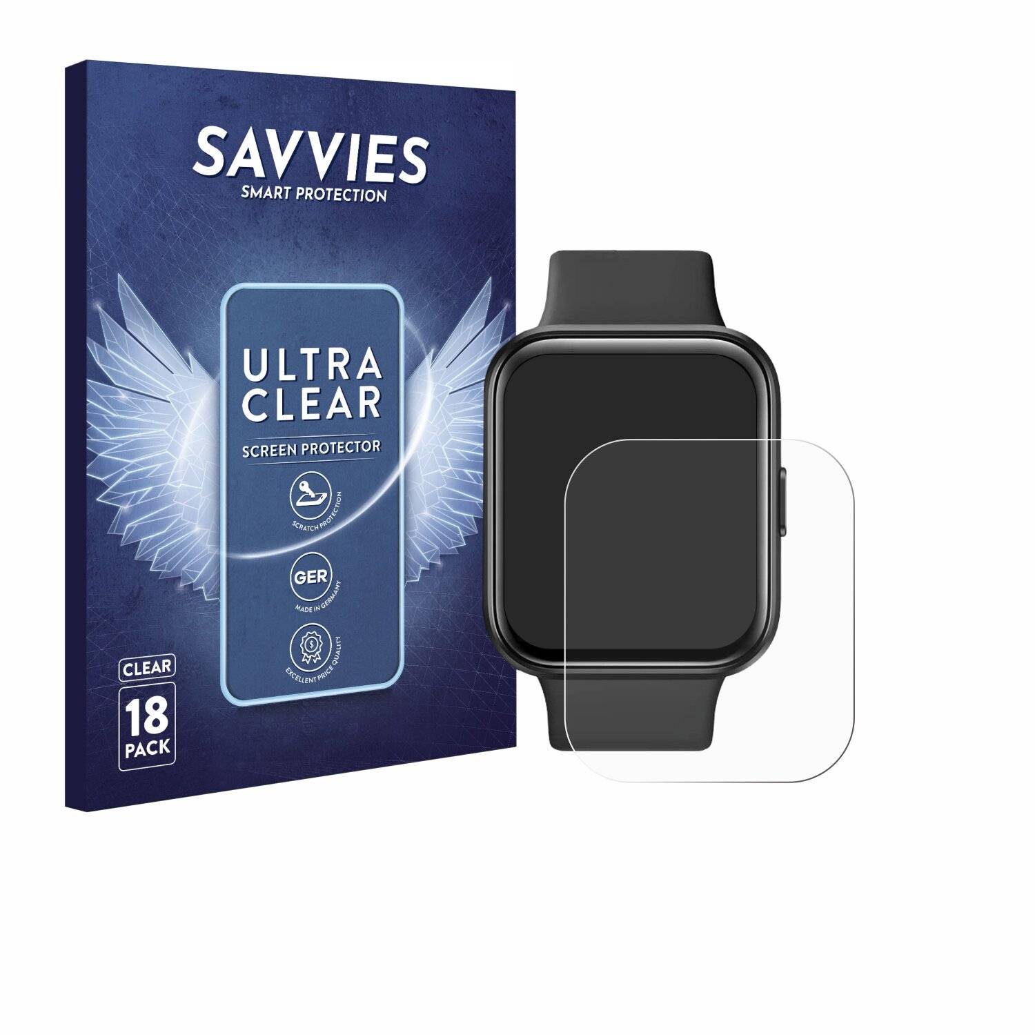 18x Savvies Displayschutz-Folie für Maoo Maximize