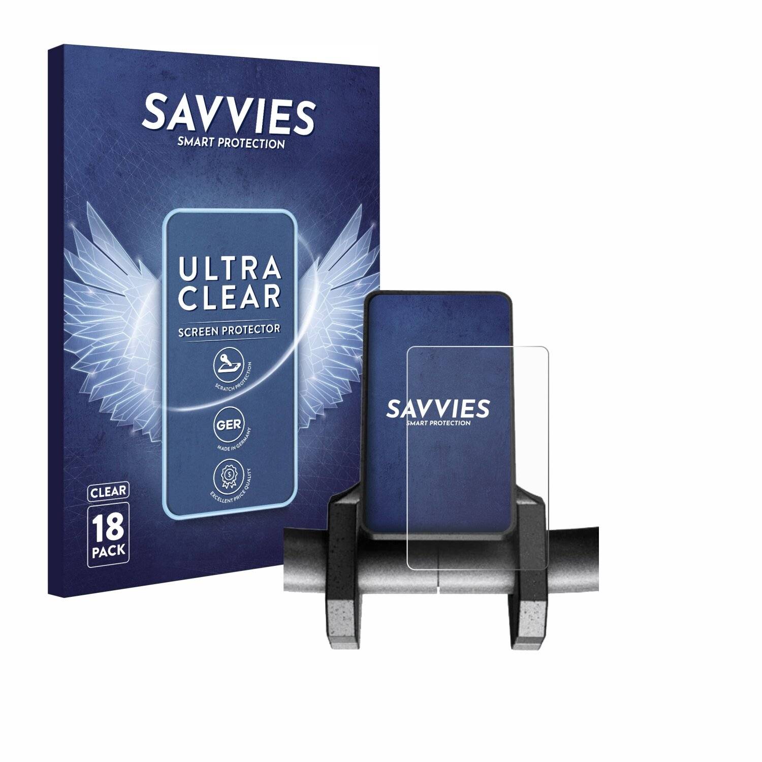 18x Savvies Displayschutz-Folie für Joyor