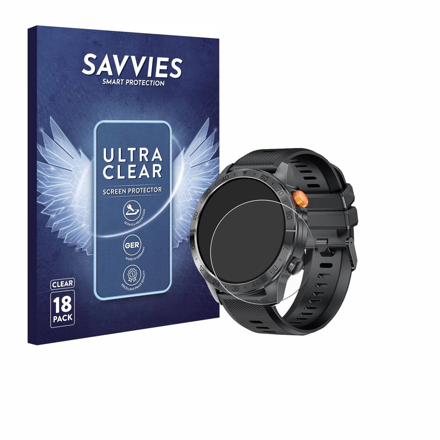 18x Savvies Displayschutz-Folie für Loekneue YK57