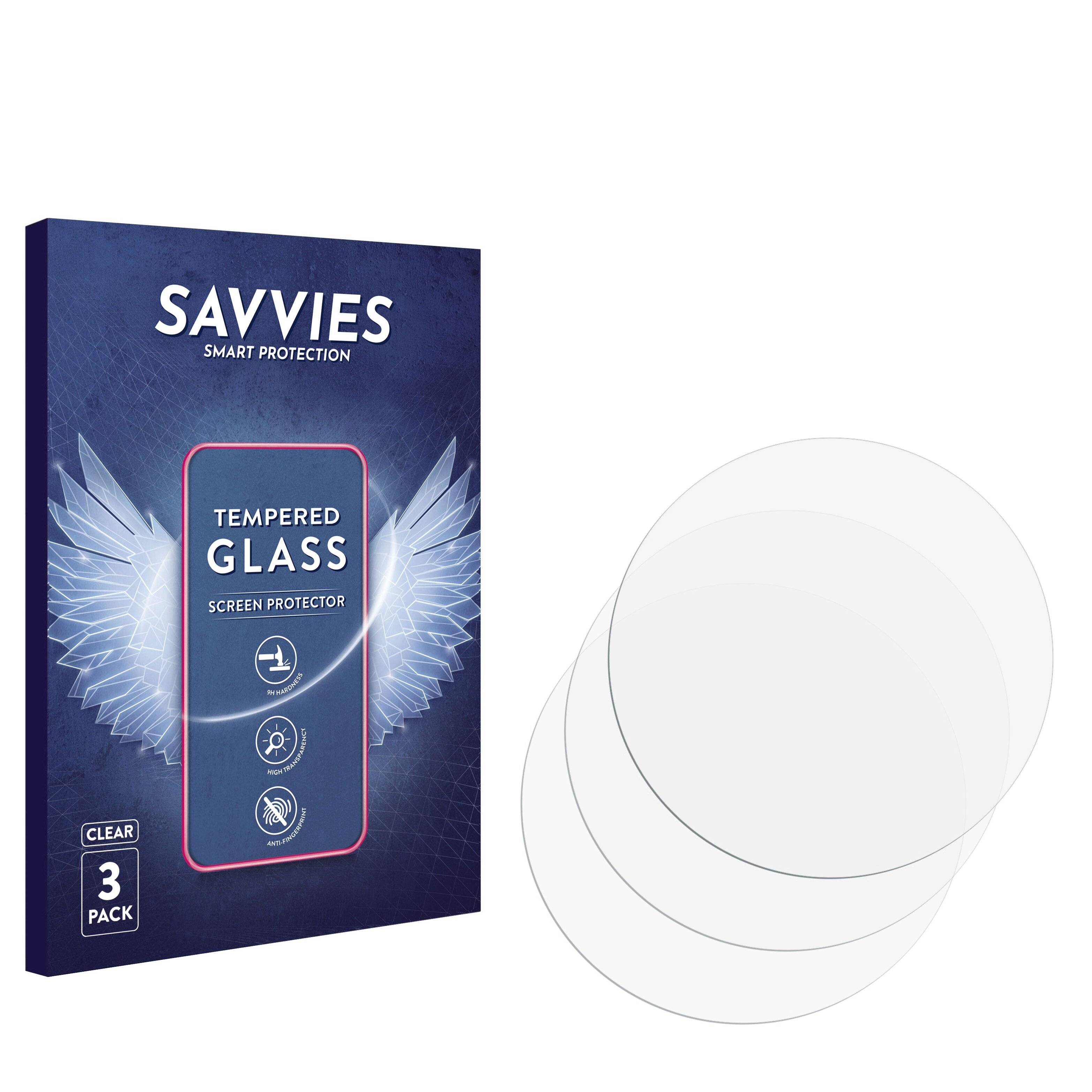 3x Savvies Clear Schutzglas für Casio
