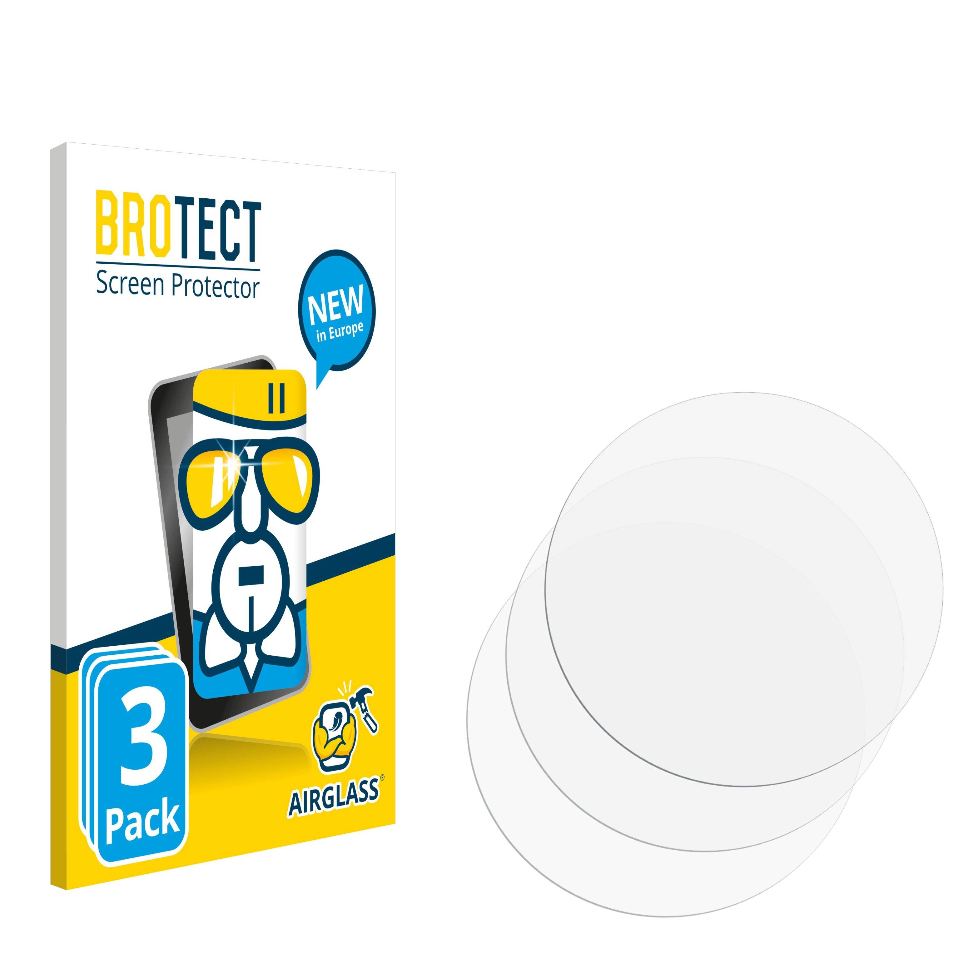 3x BROTECT AirGlass Glas Panzer-Folie für Fitpolo LW77 -