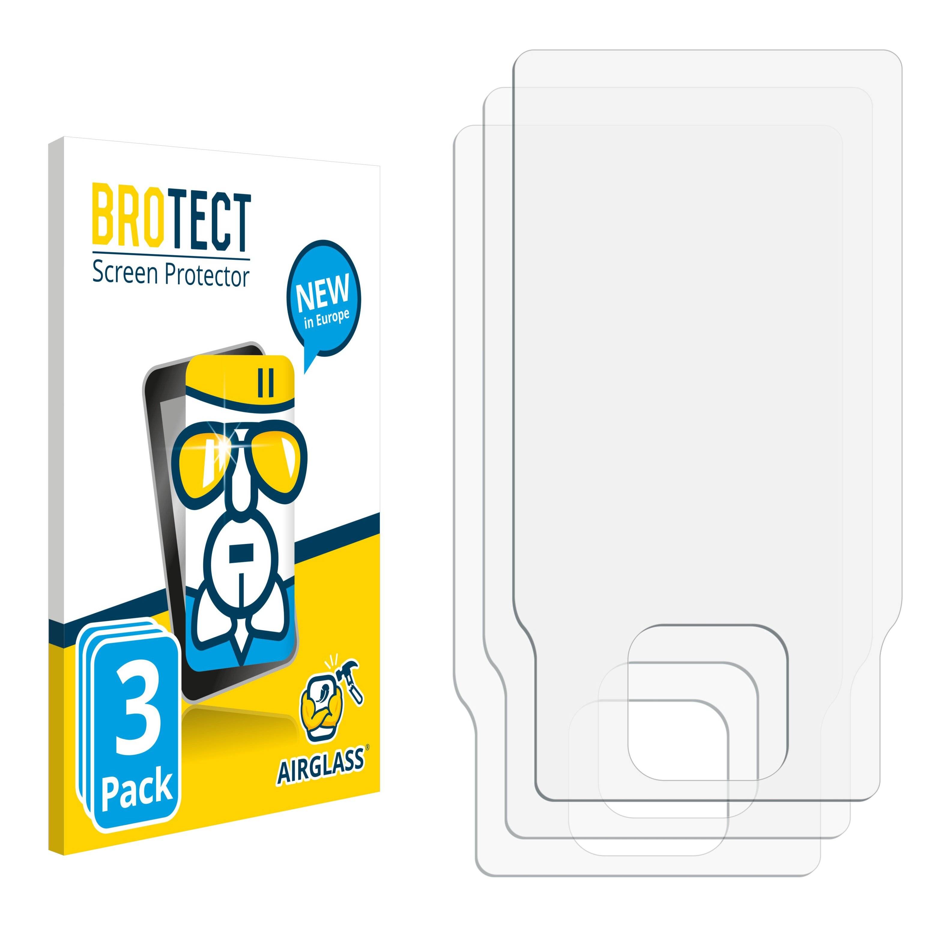 3x BROTECT AirGlass Glas Panzer-Folie für Medtronic Intellis Therapy Programmer -