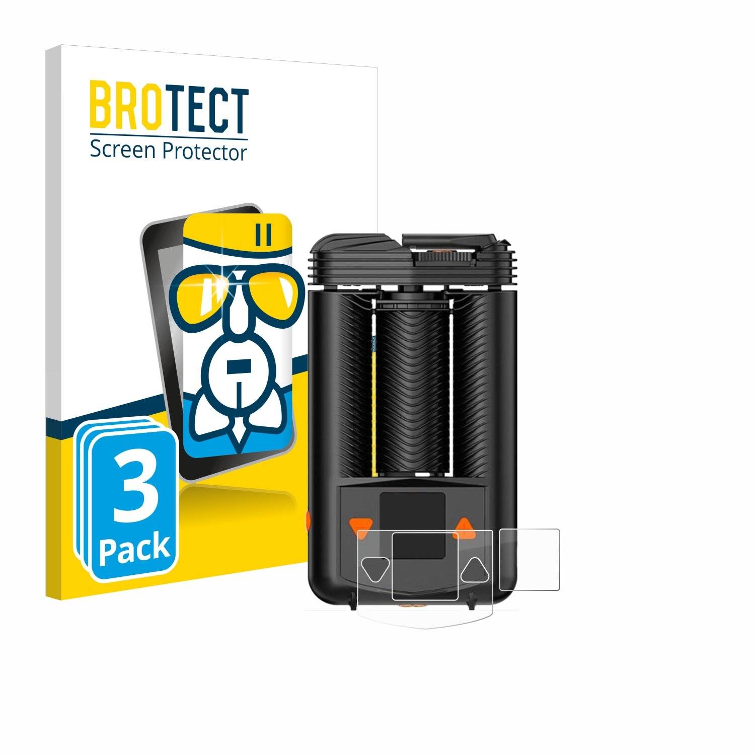 3x BROTECT AirGlass Glas Panzer-Folie für Storz & Bickel Mighty + -
