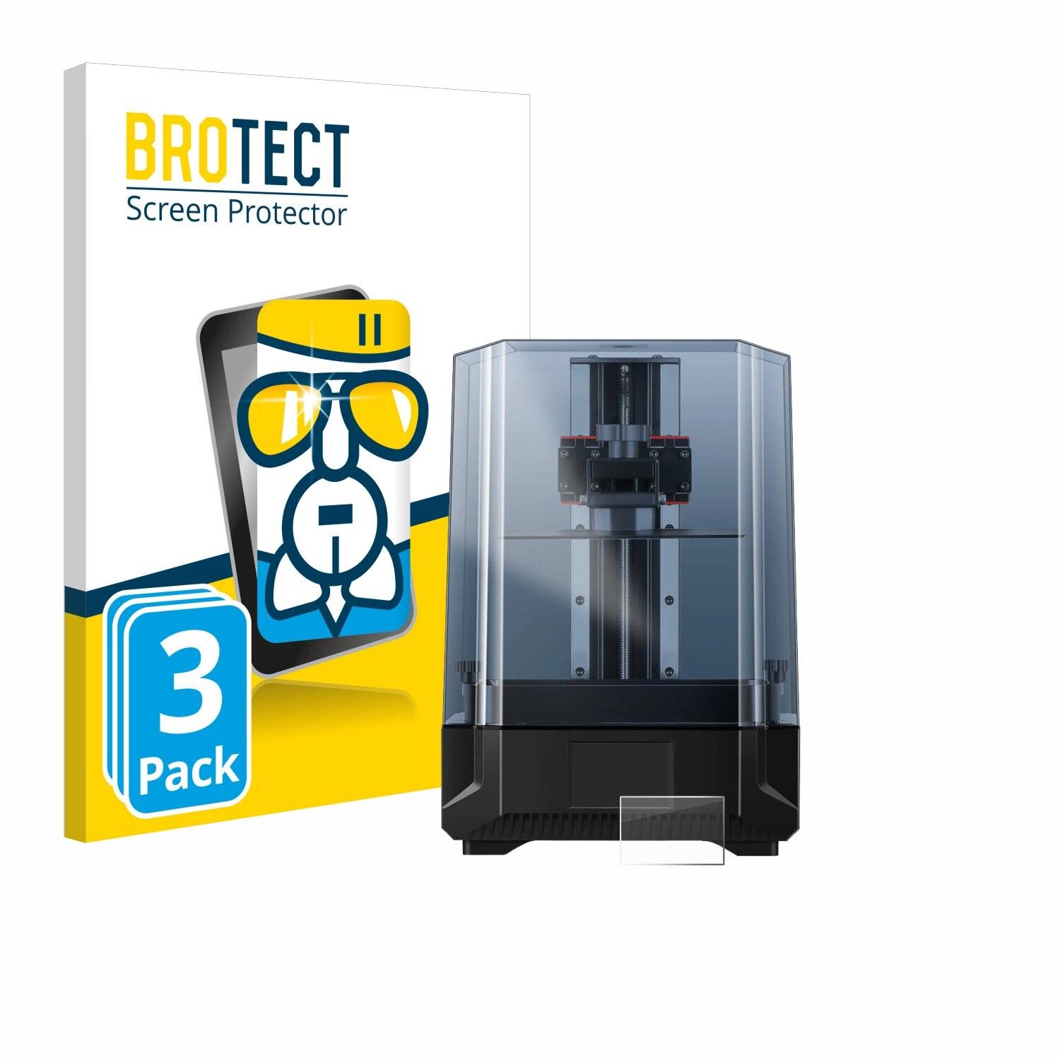 3x BROTECT AirGlass Glas Panzer-Folie für Anycubic Photon Mono X 6Ks -