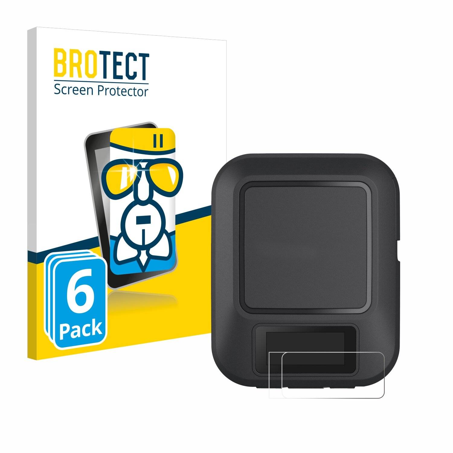 6x BROTECT AirGlass Glas Panzer-Folie für Garmin inReach Messenger -