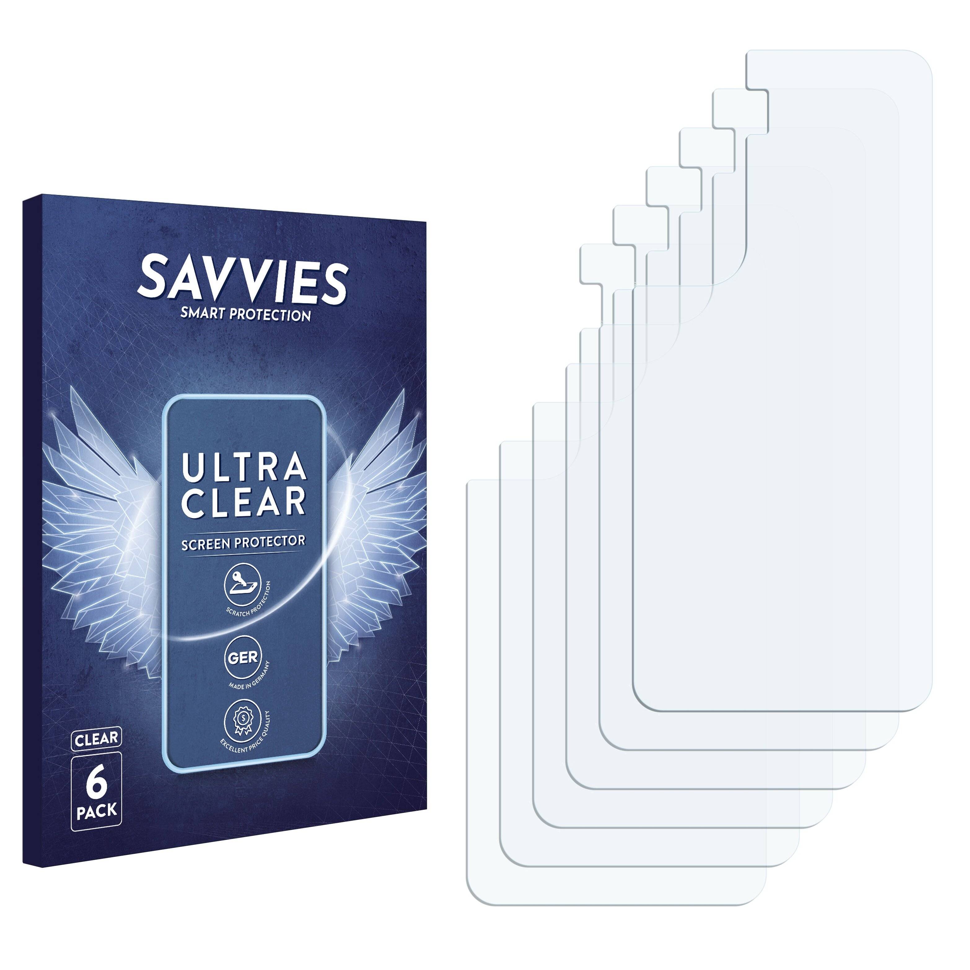 6x Savvies Displayschutz-Folie für Honor 90 Lite