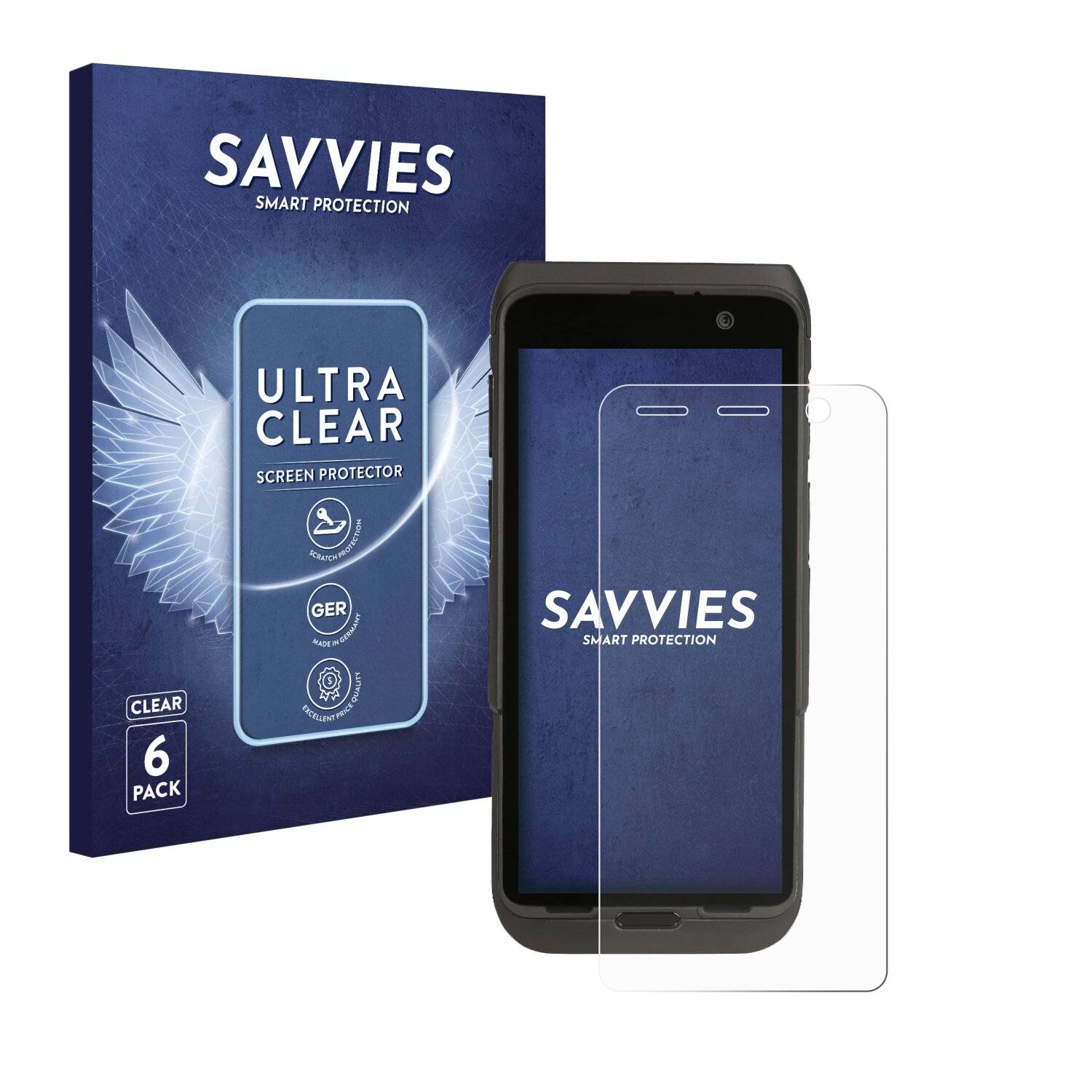 6x Savvies Displayschutz-Folie für Honeywell