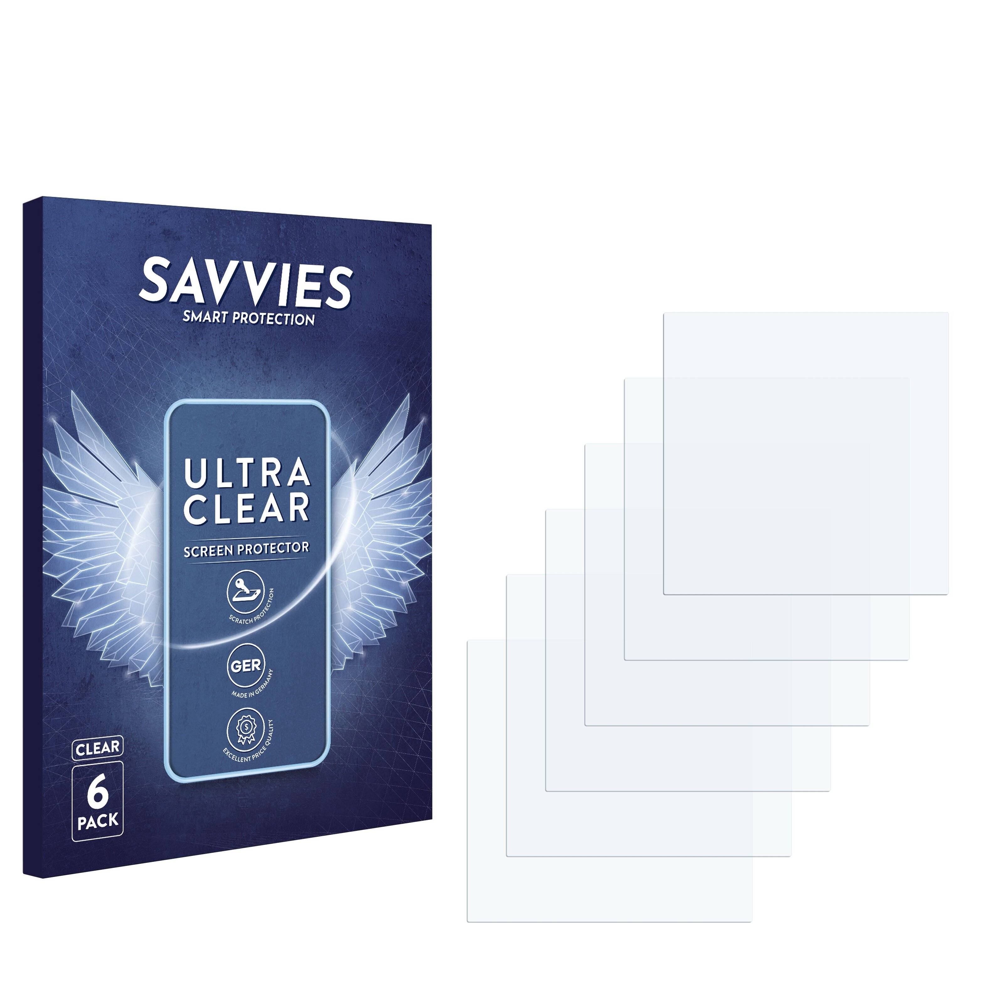 6x Savvies Displayschutz-Folie für Swatch WHAT IF ...