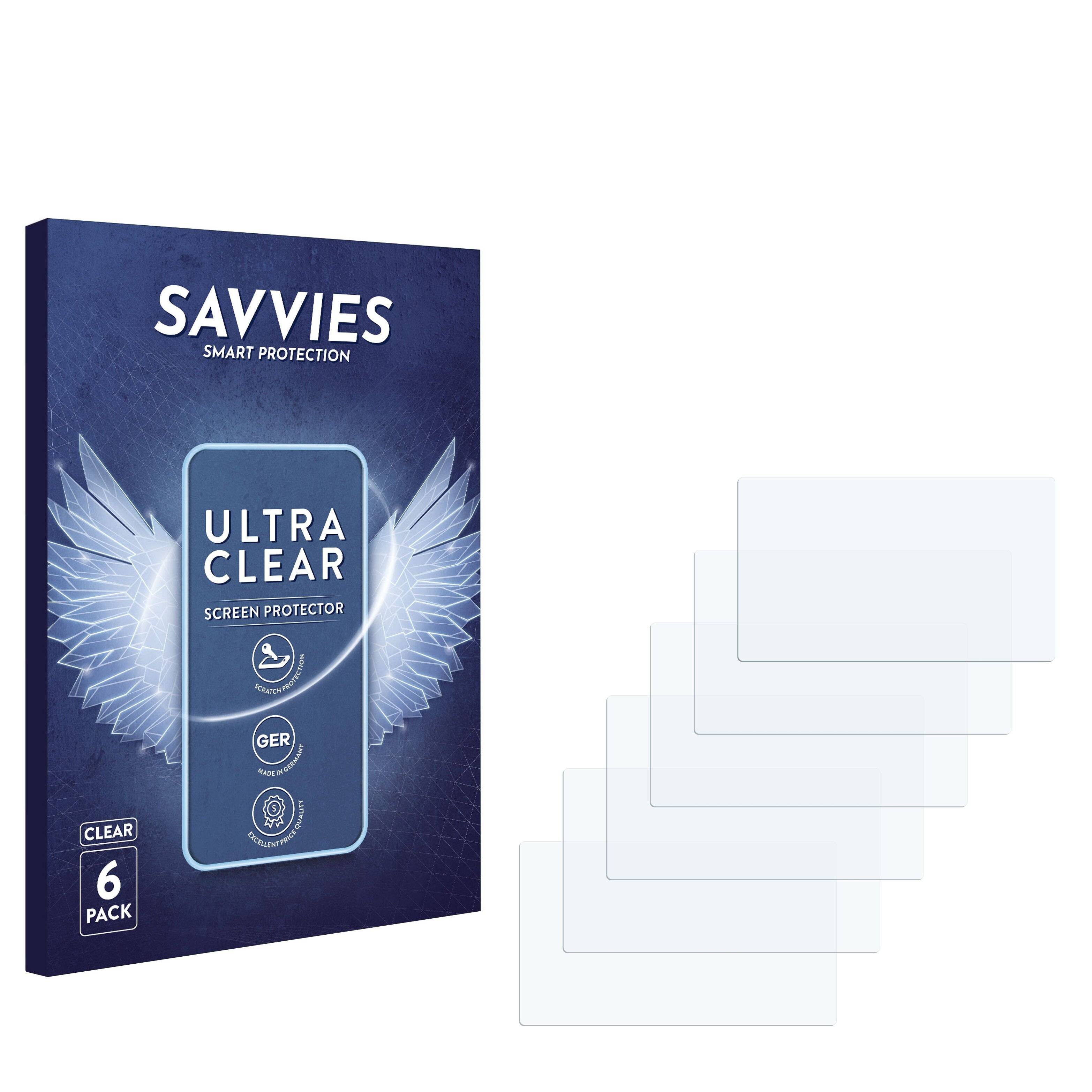 6x Savvies Displayschutz-Folie für easypix