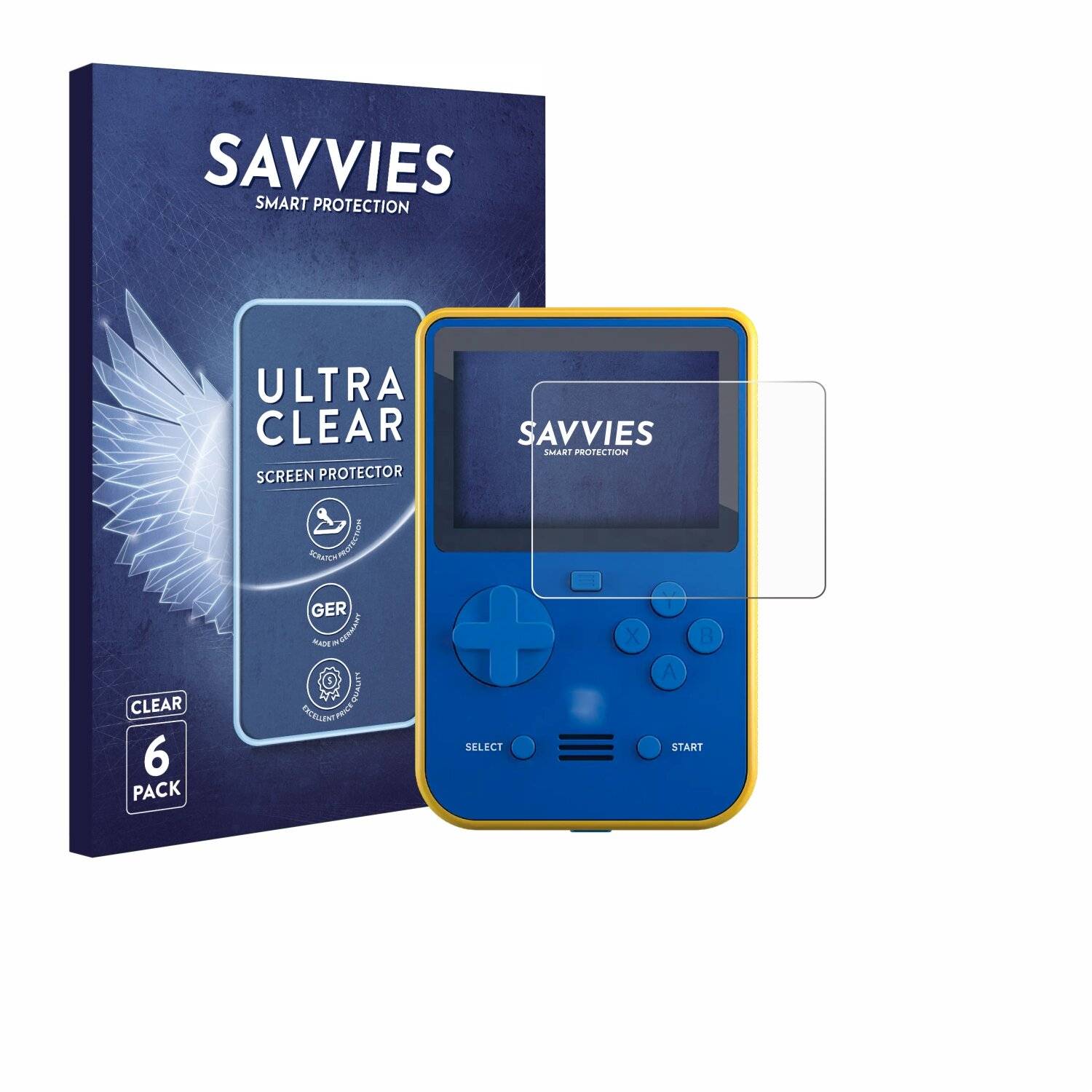 6x Savvies Displayschutz-Folie für Blaze Super