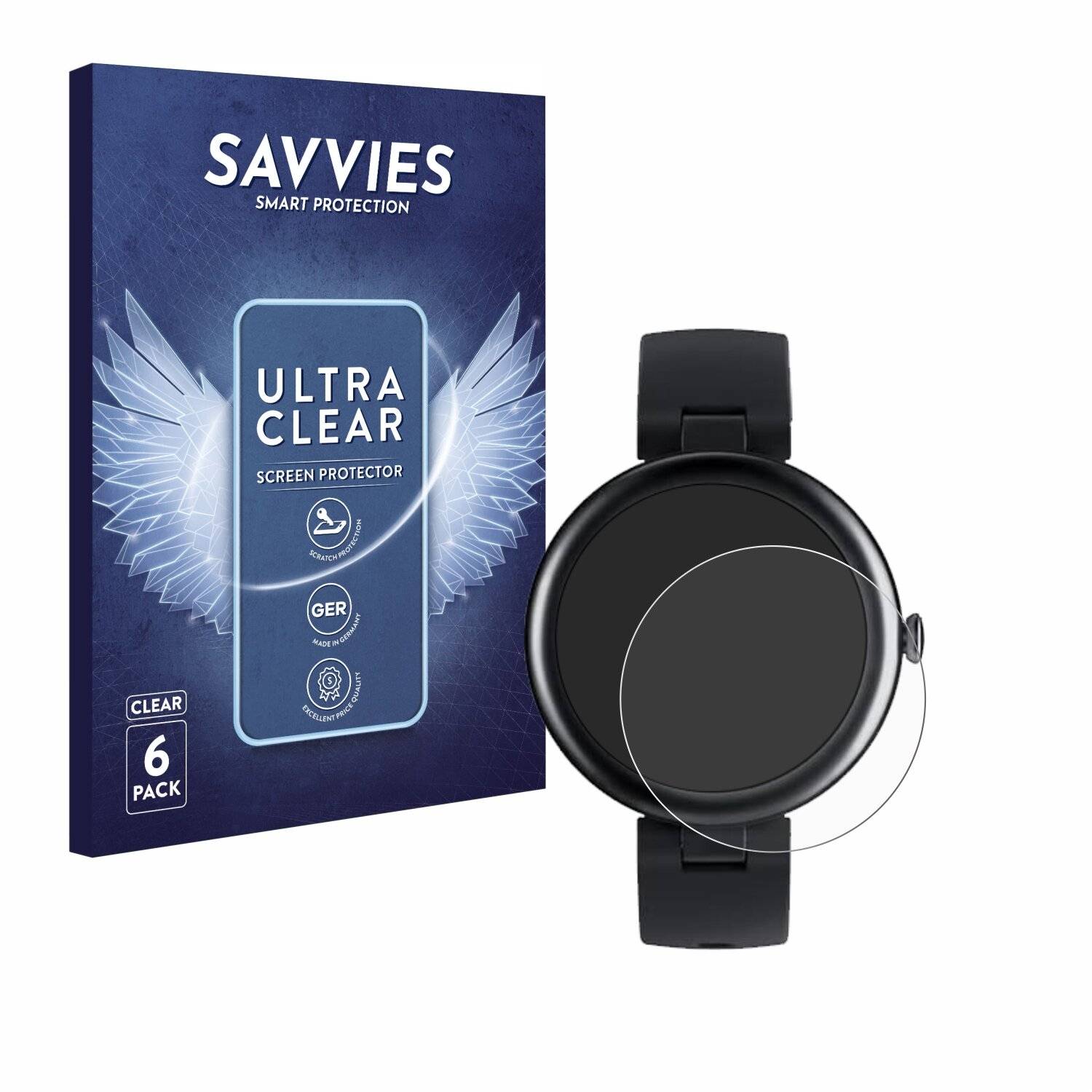 6x Savvies Displayschutz-Folie für SHANG WING Lynn