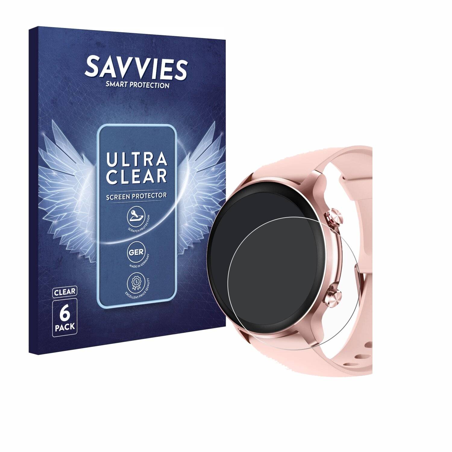 6x Savvies Displayschutz-Folie für Loddery 217