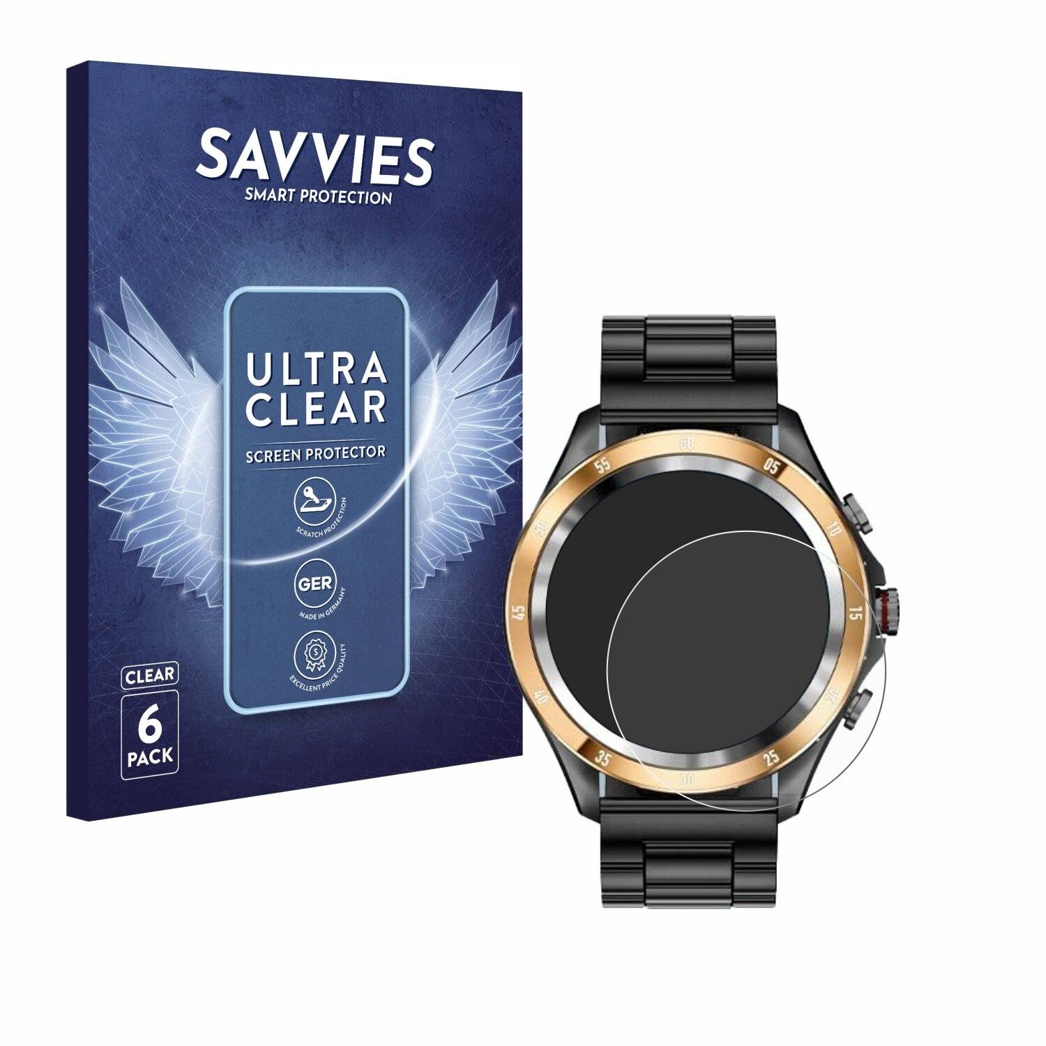 6x Savvies Displayschutz-Folie für LIGE