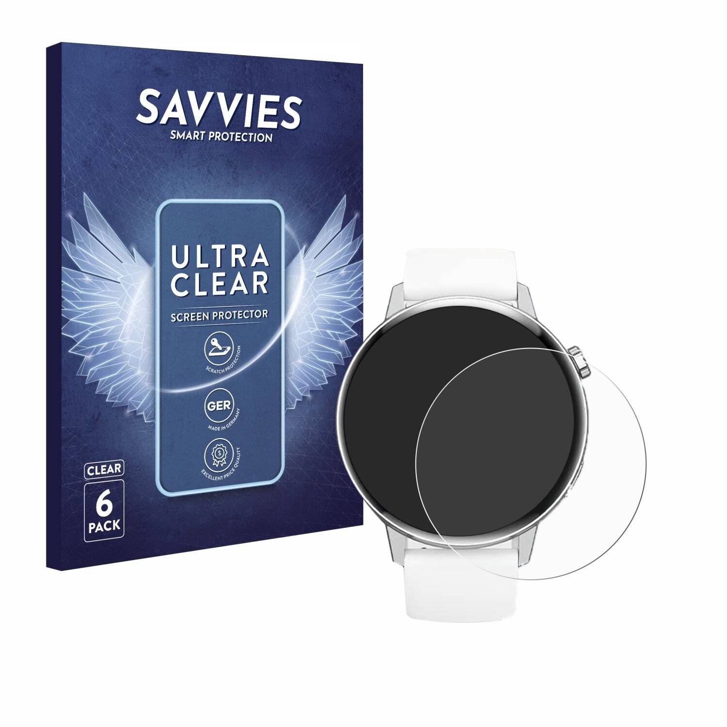 6x Savvies Displayschutz-Folie für Swgota I39H