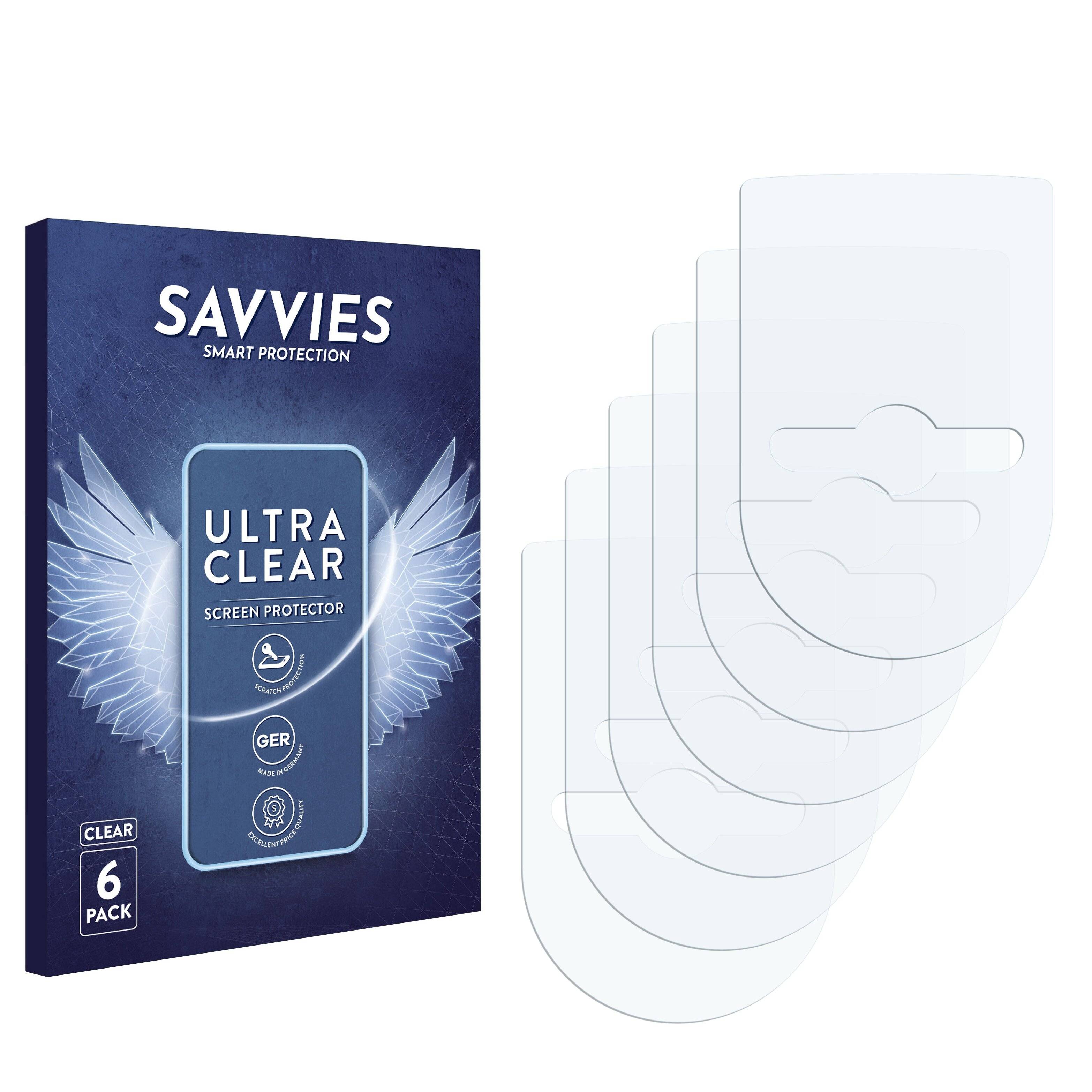 6x Savvies Displayschutz-Folie für Vasco DigiPass