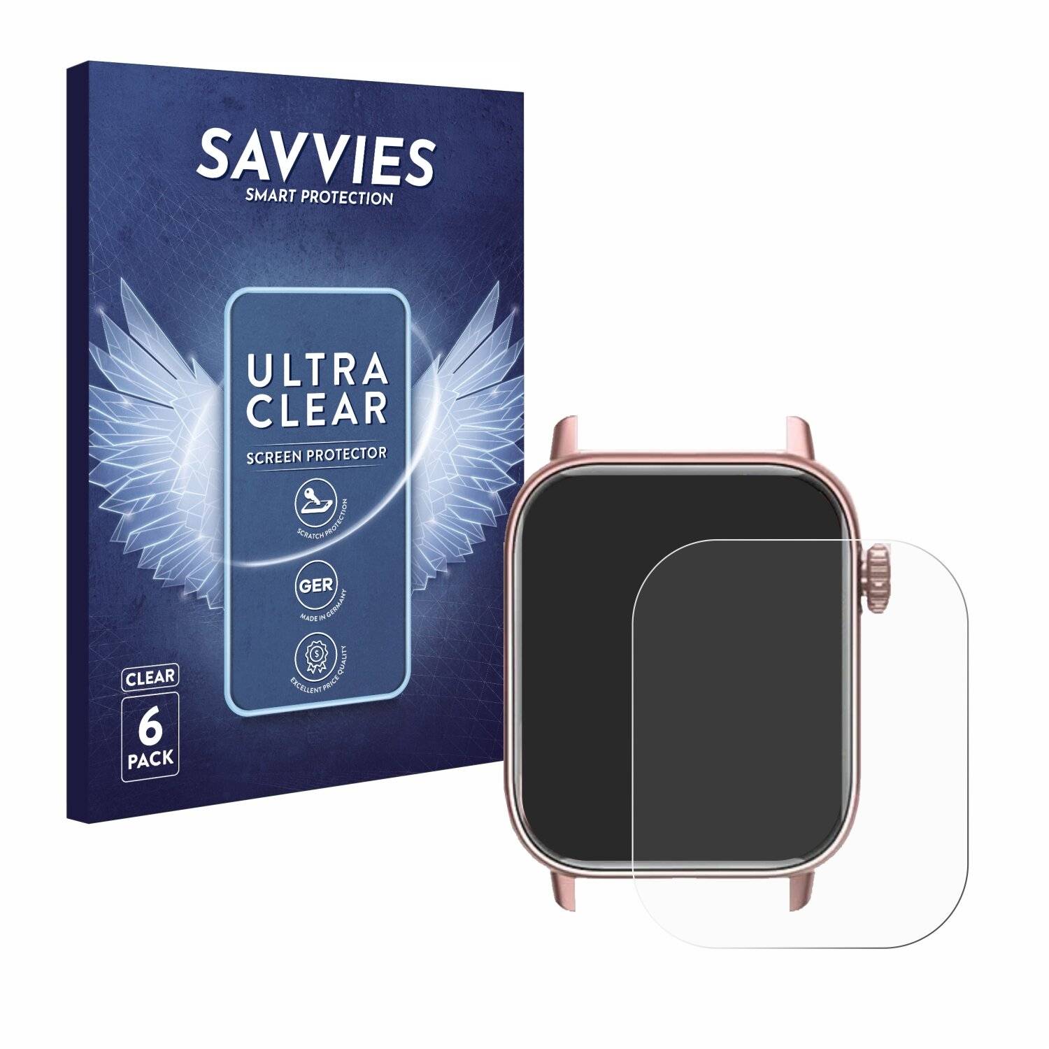 6x Savvies Displayschutz-Folie für Banlvs
