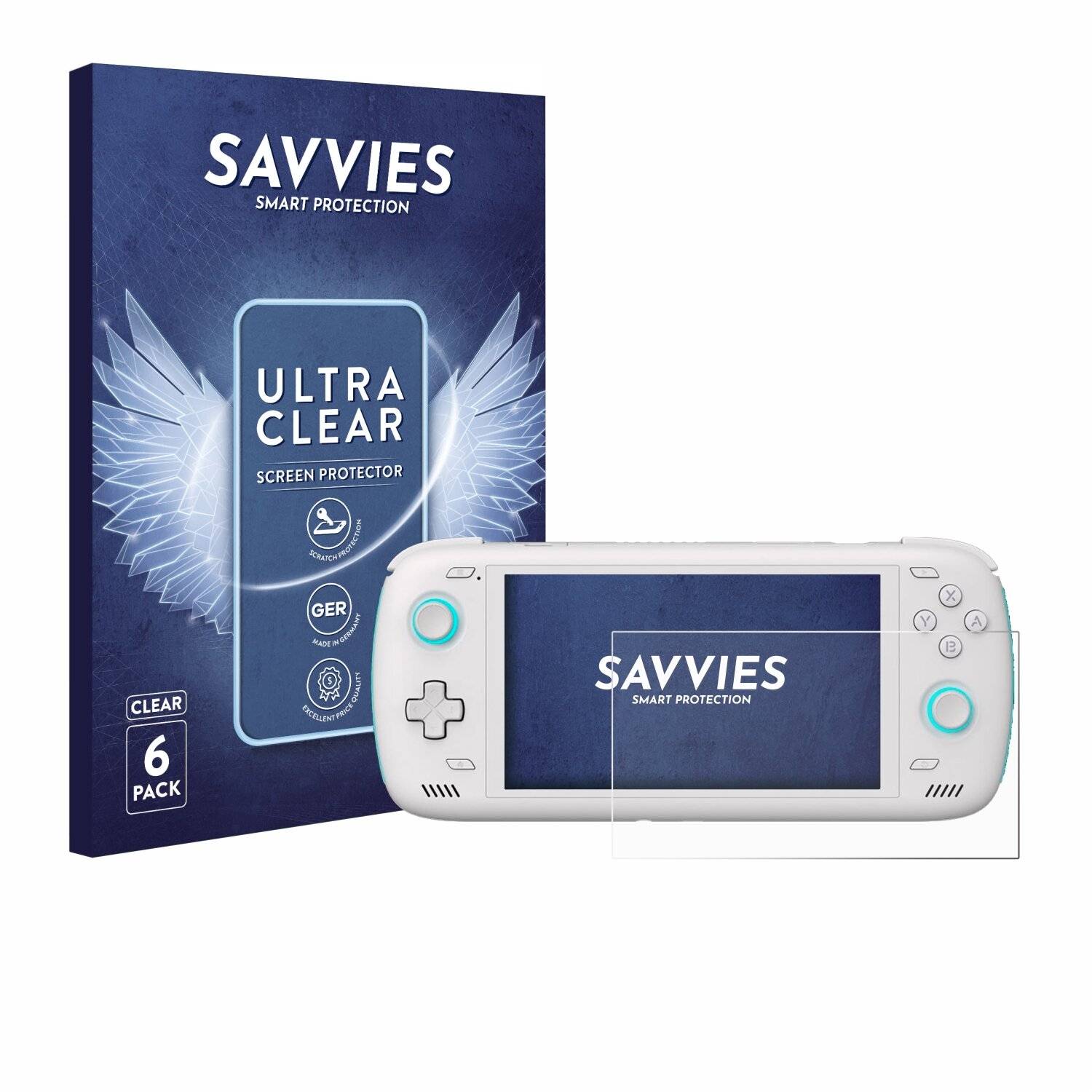 6x Savvies Displayschutz-Folie für AYN Odin